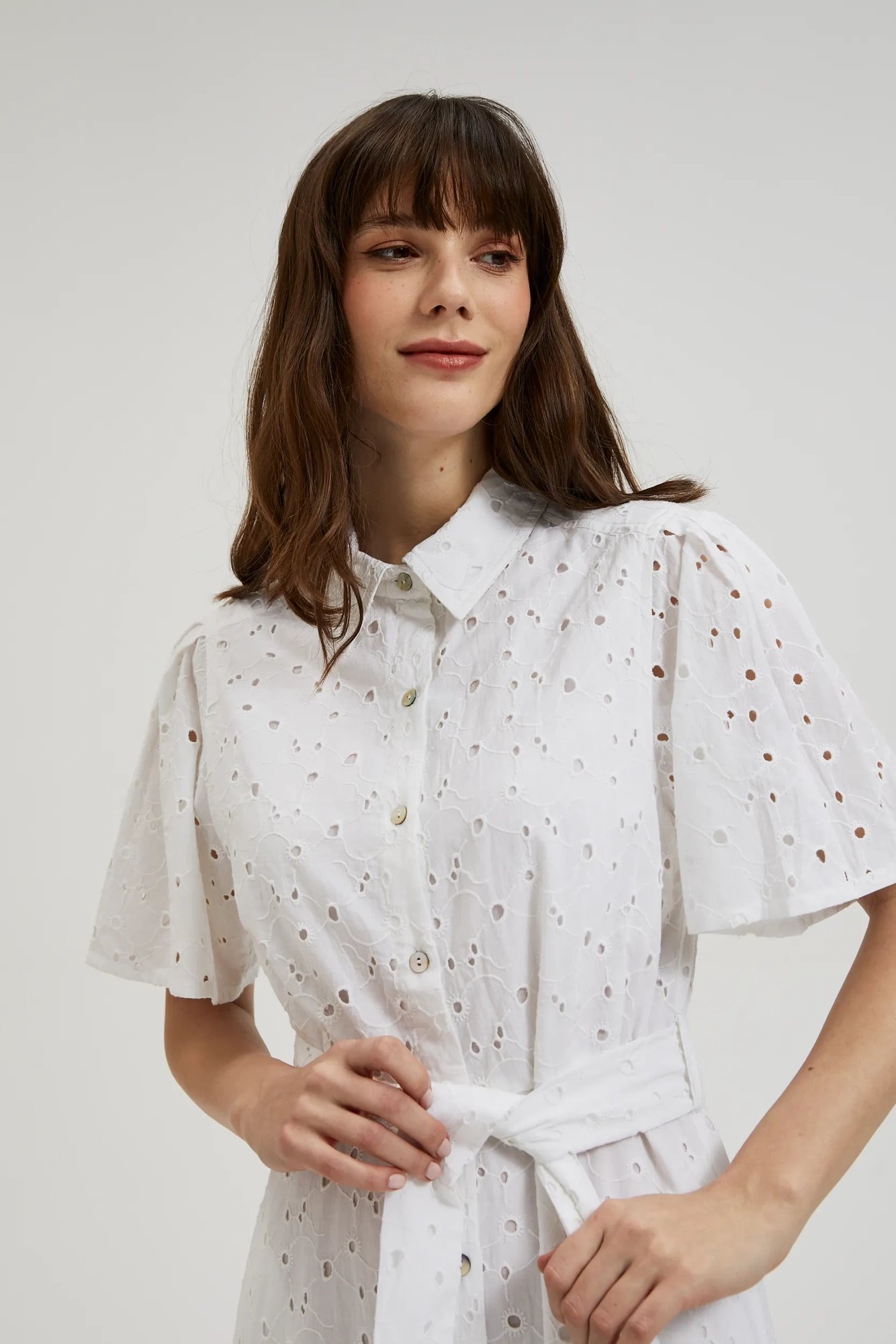Marisse Women's Dress L-Su-4364 White