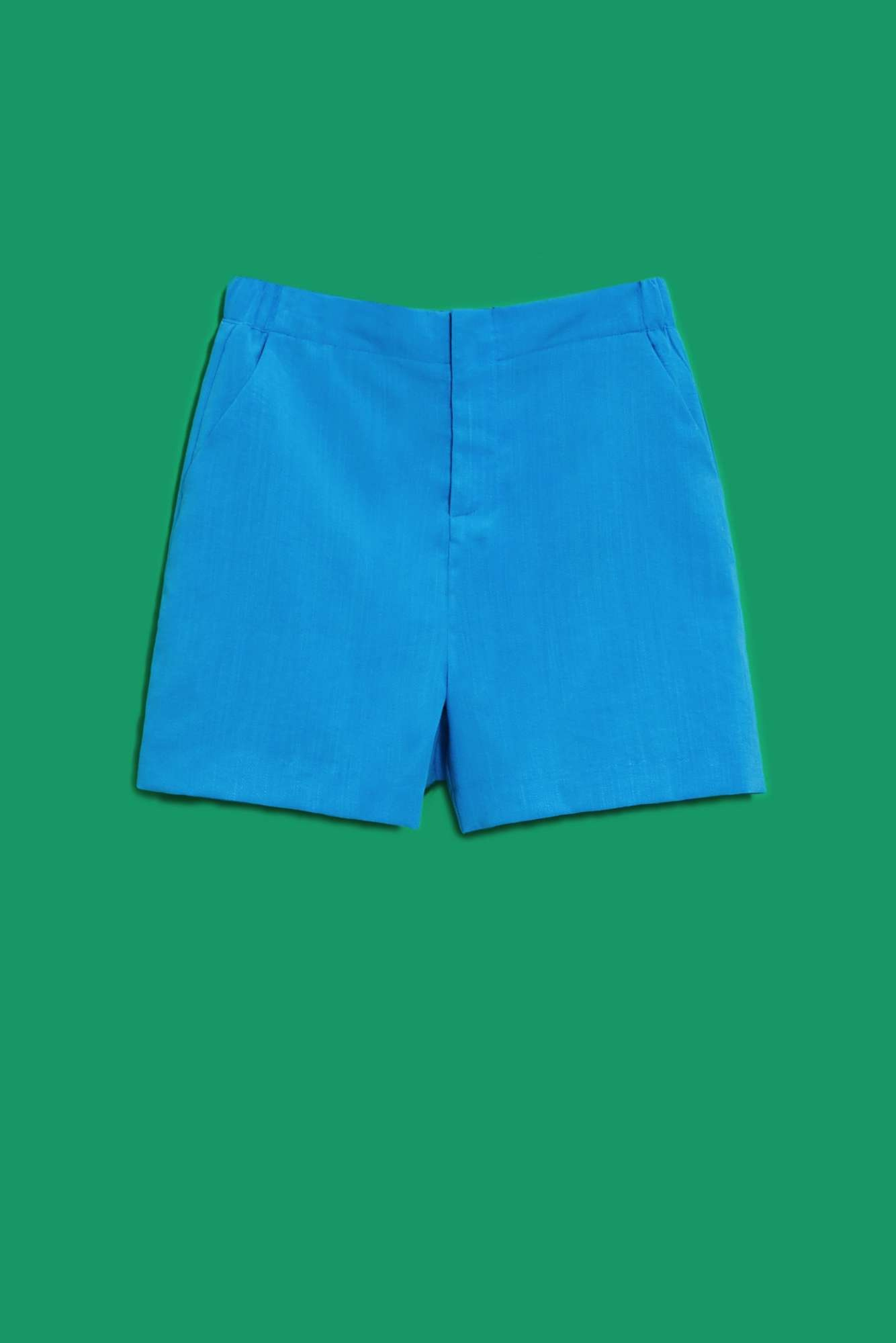 Marisse Women's Shorts L-Sh-4021 Fresh Blue