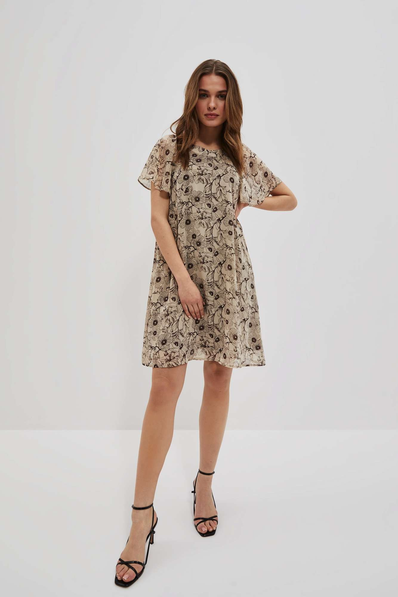 Marisse Women's Dress L-Su-4028 L.Beige