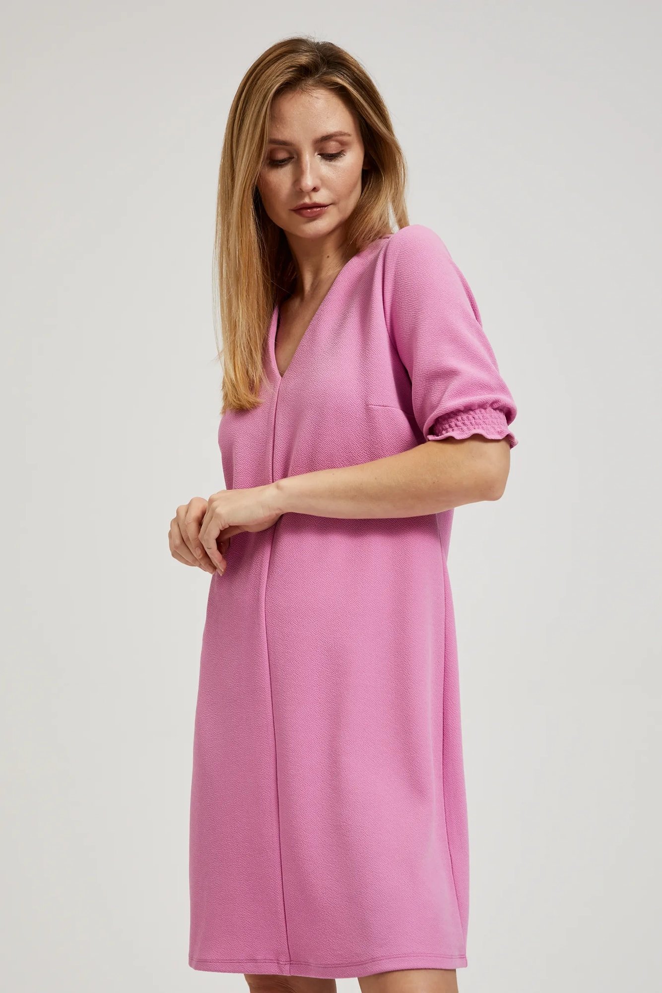 Marisse Women's Dress L-Su-4314 D.Pink
