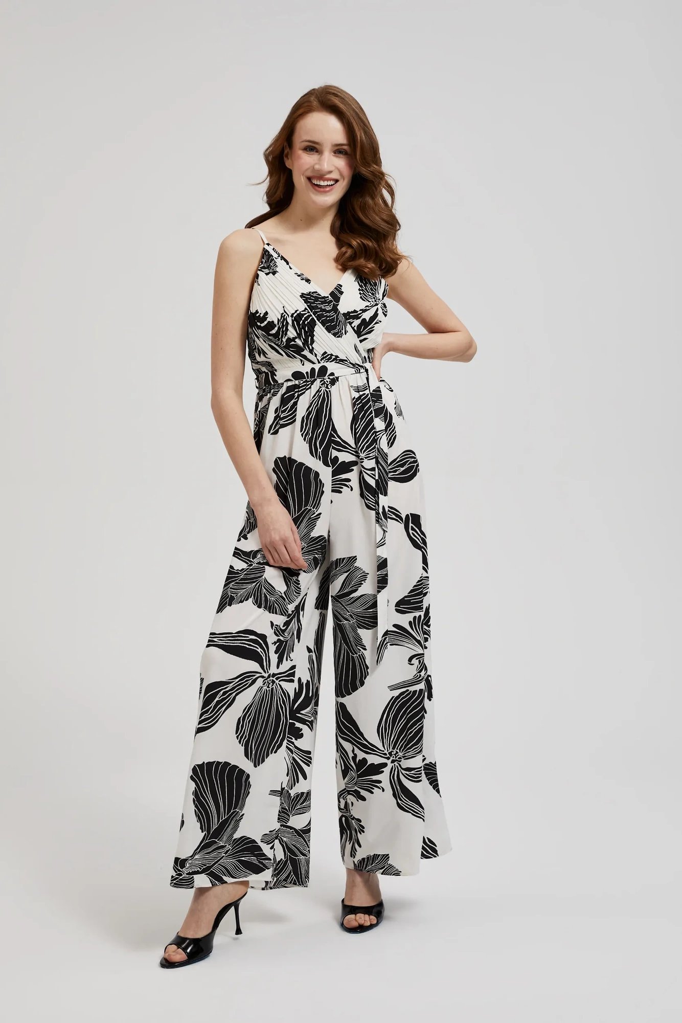Marisse Women's Dress L-Su-4323 Black_White