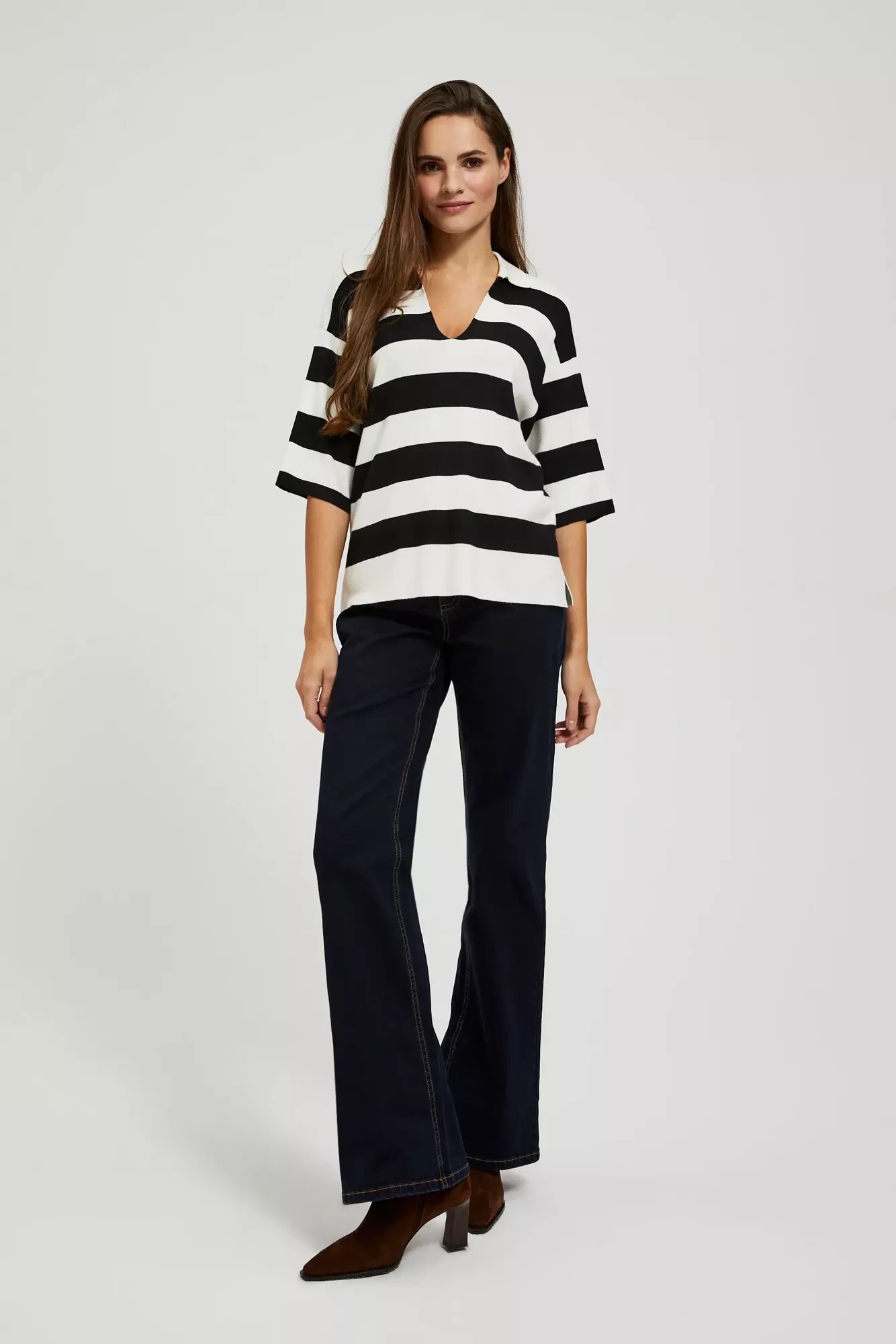 Marisse Women's Sweater L-Sw-4300 Black