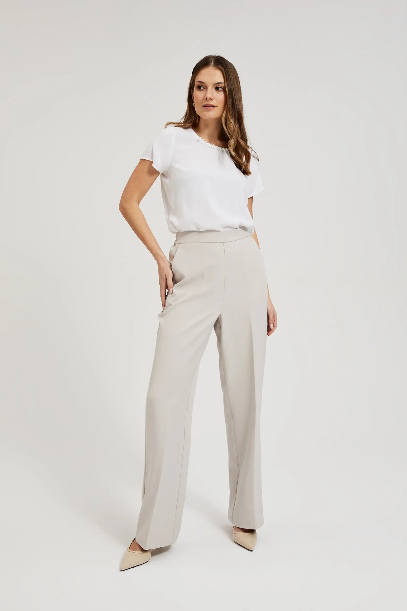 Women's blouse MOODO - white