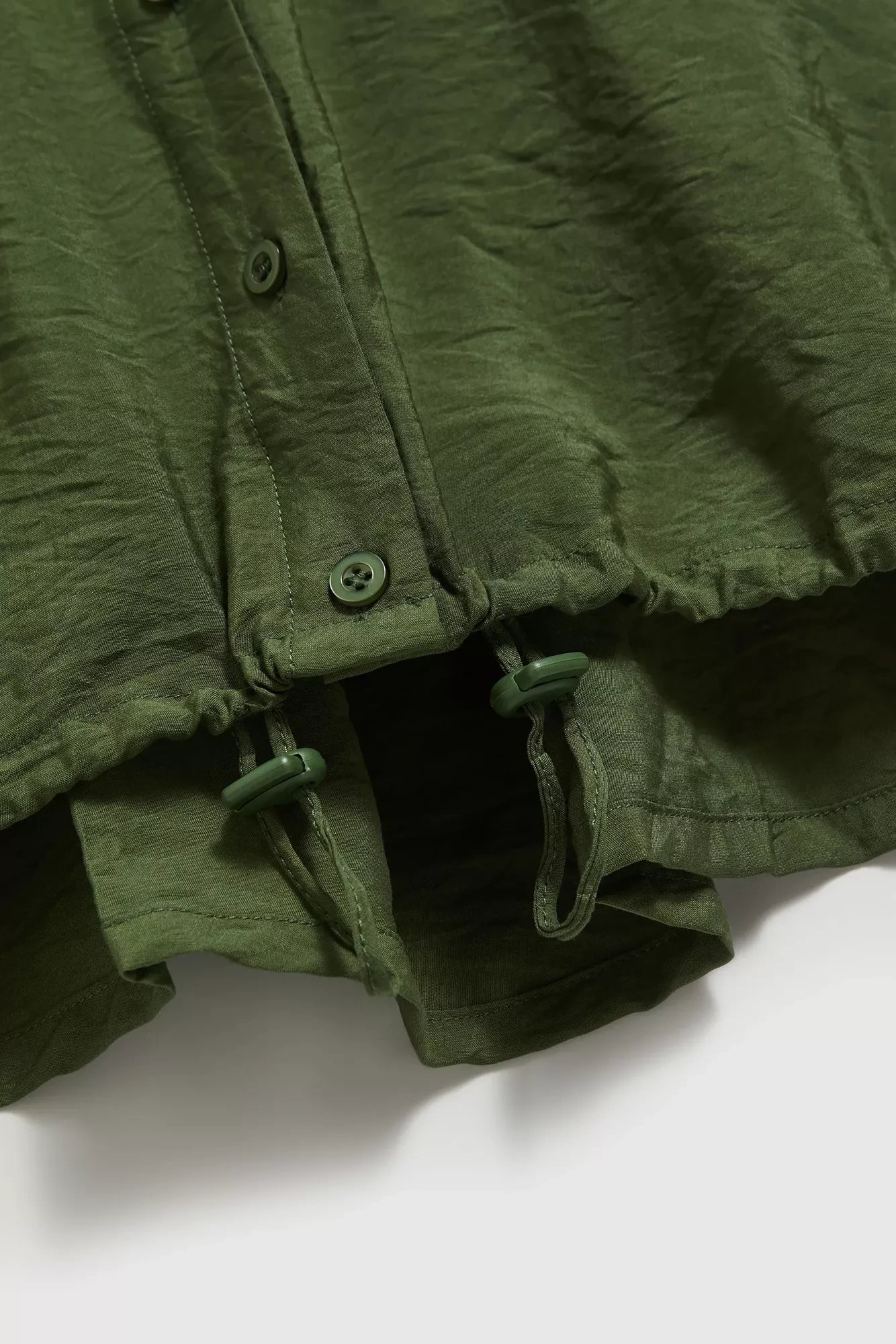 Green khaki women's shirt