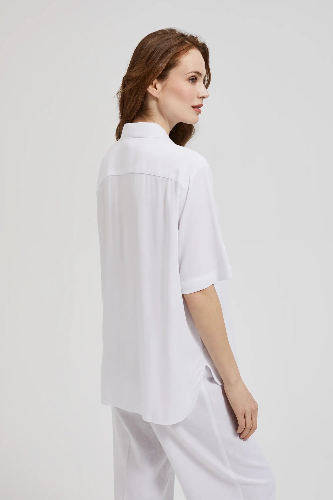 Marisse Women&#039;s Shirt L-Ko-4329 White