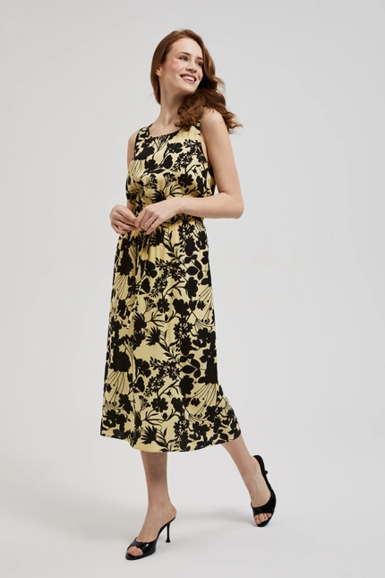Marisse Women's Dress L-Su-4350 L.Yellow