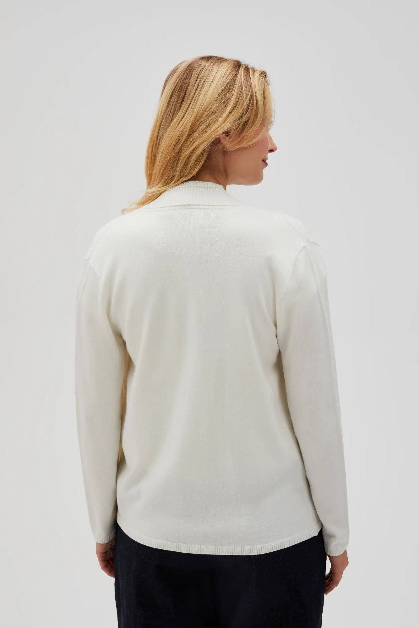 Marisse Women's Sweater L-Sw-4603 Off White