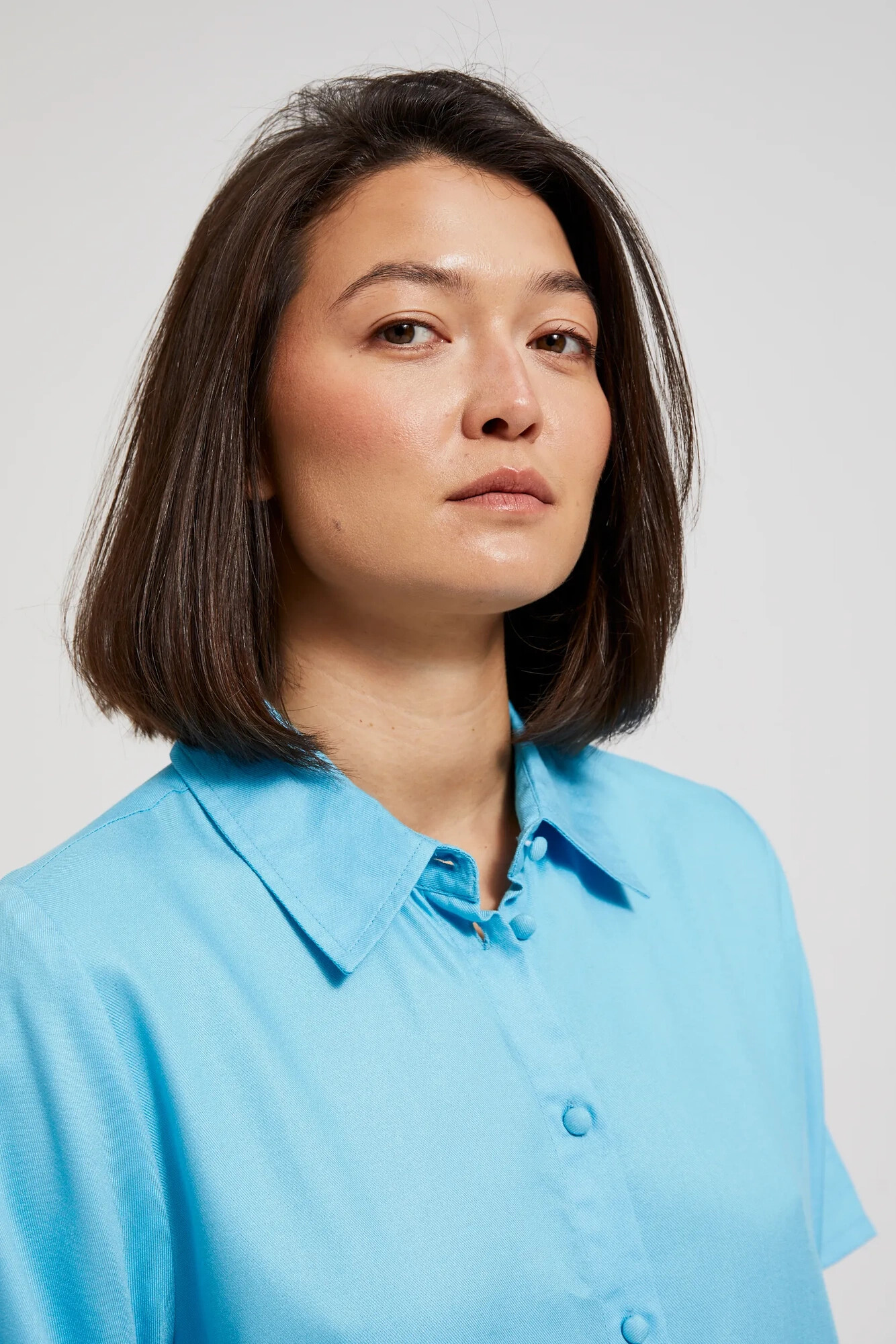 Women's shirt MOODO - blue