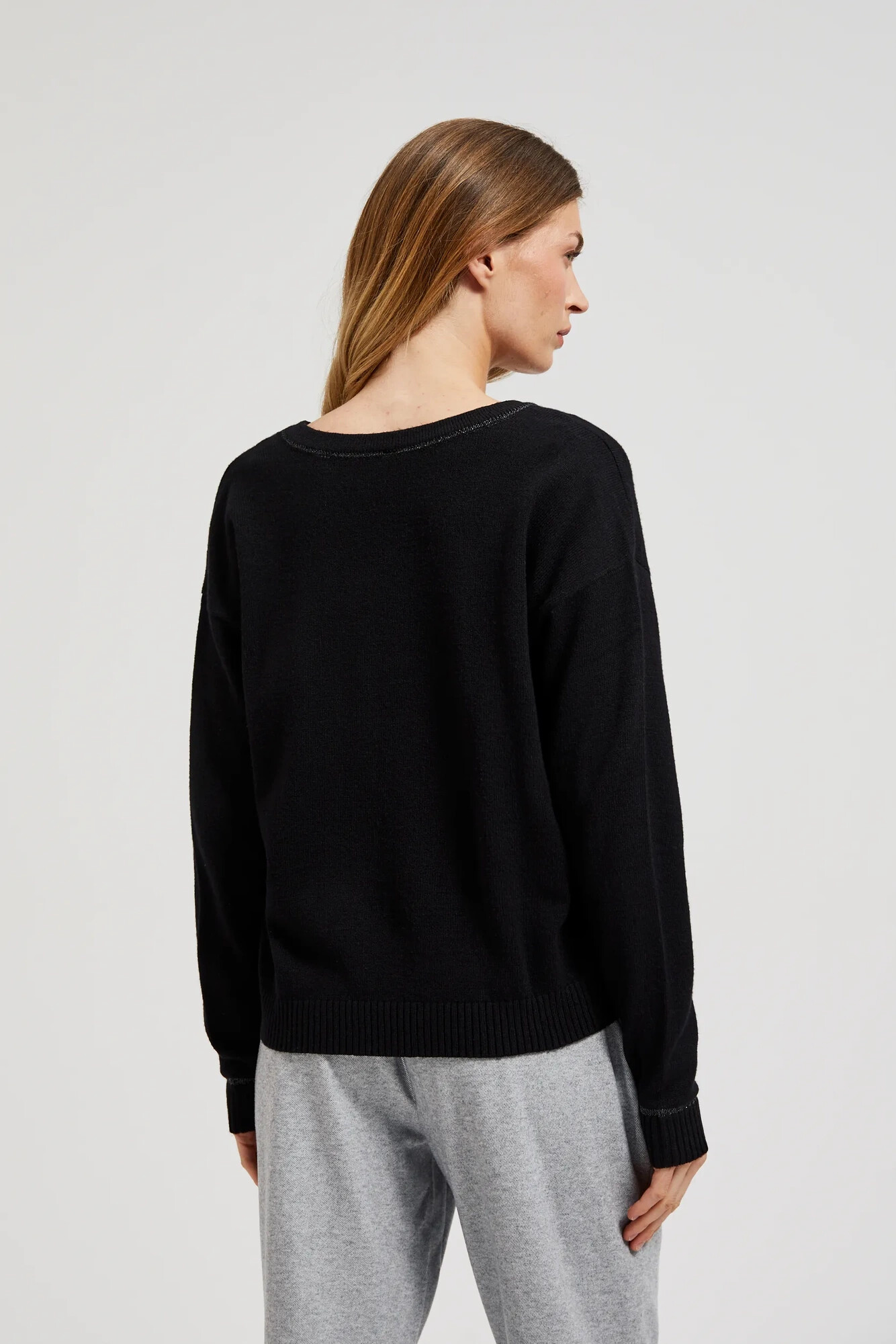 Marisse Women's Sweater Z-Sw-4518 Black