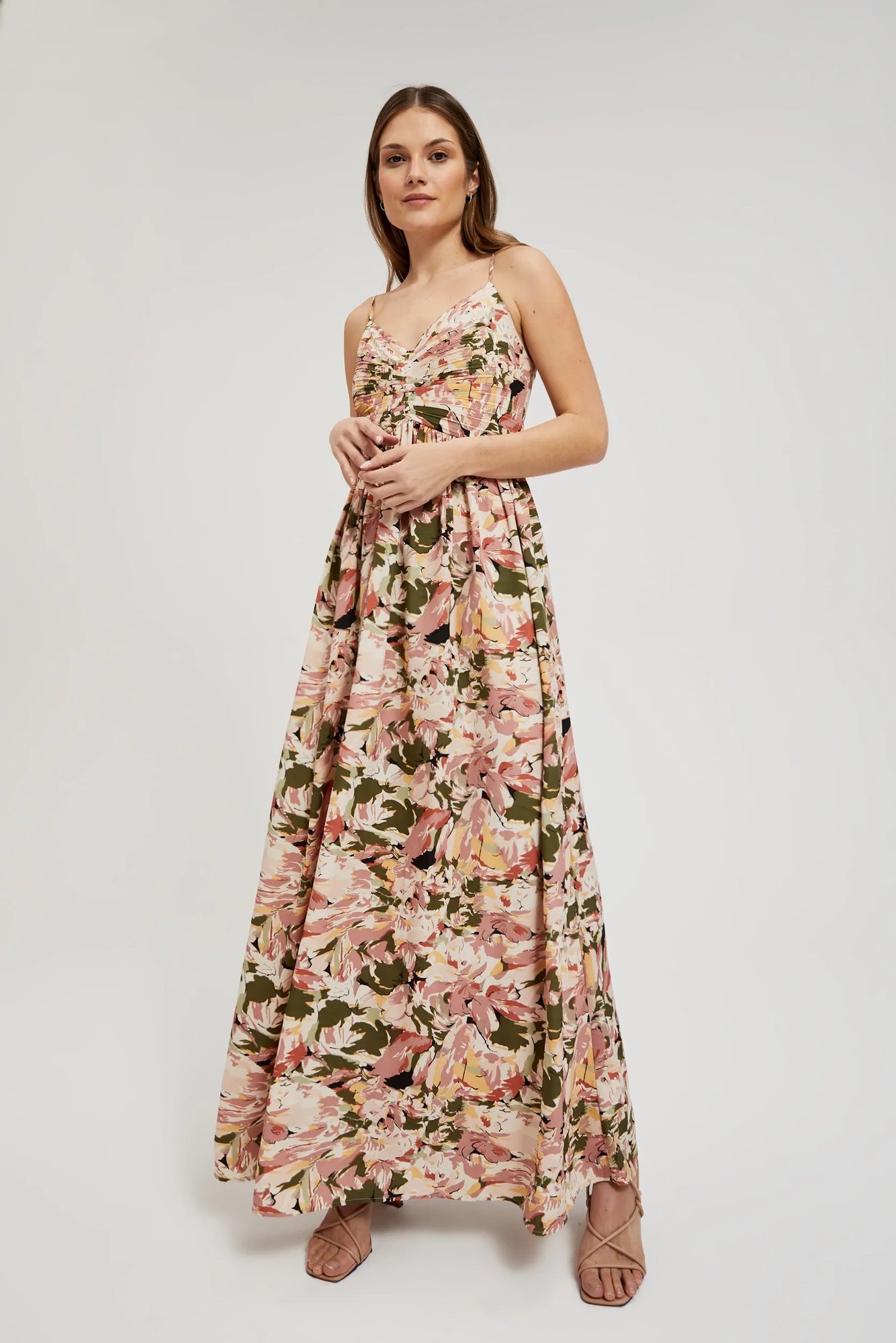Marisse Women's Dress L-Su-4324 Dusty Pink
