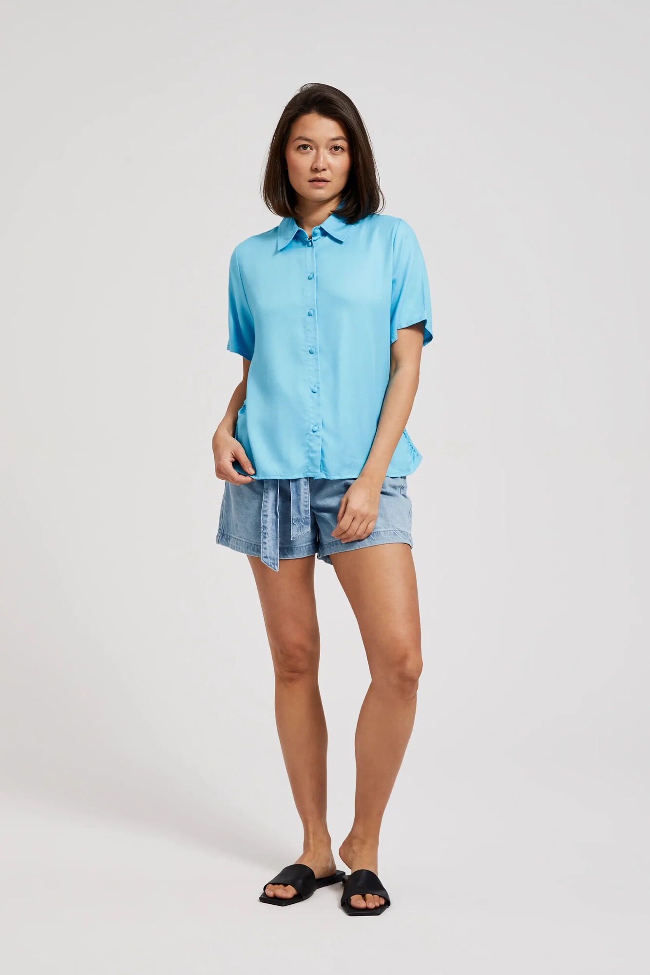 Women's shirt MOODO - blue