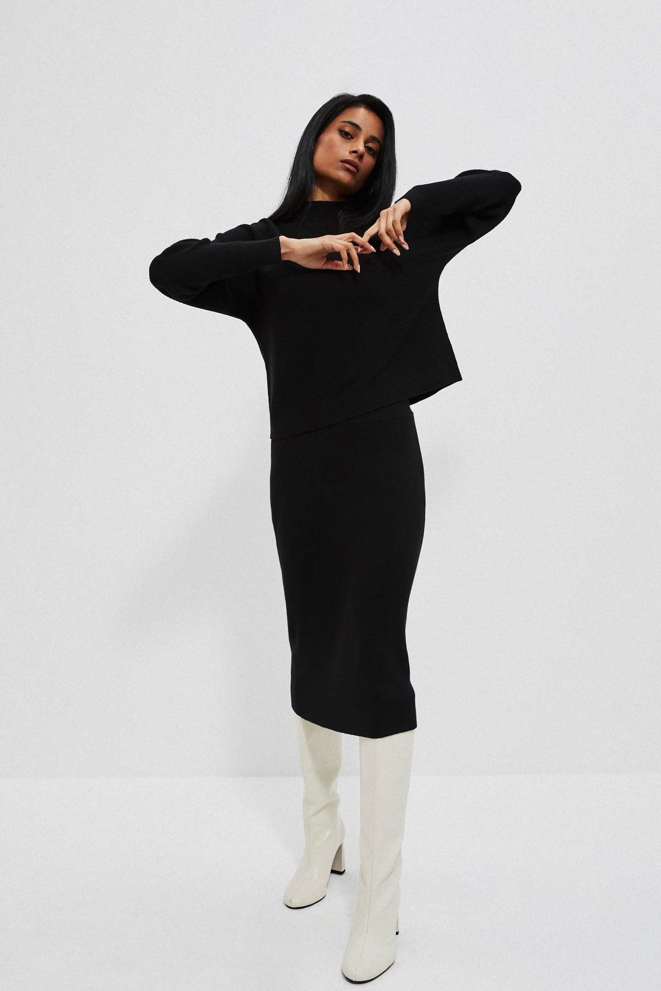 Pencil skirt - black