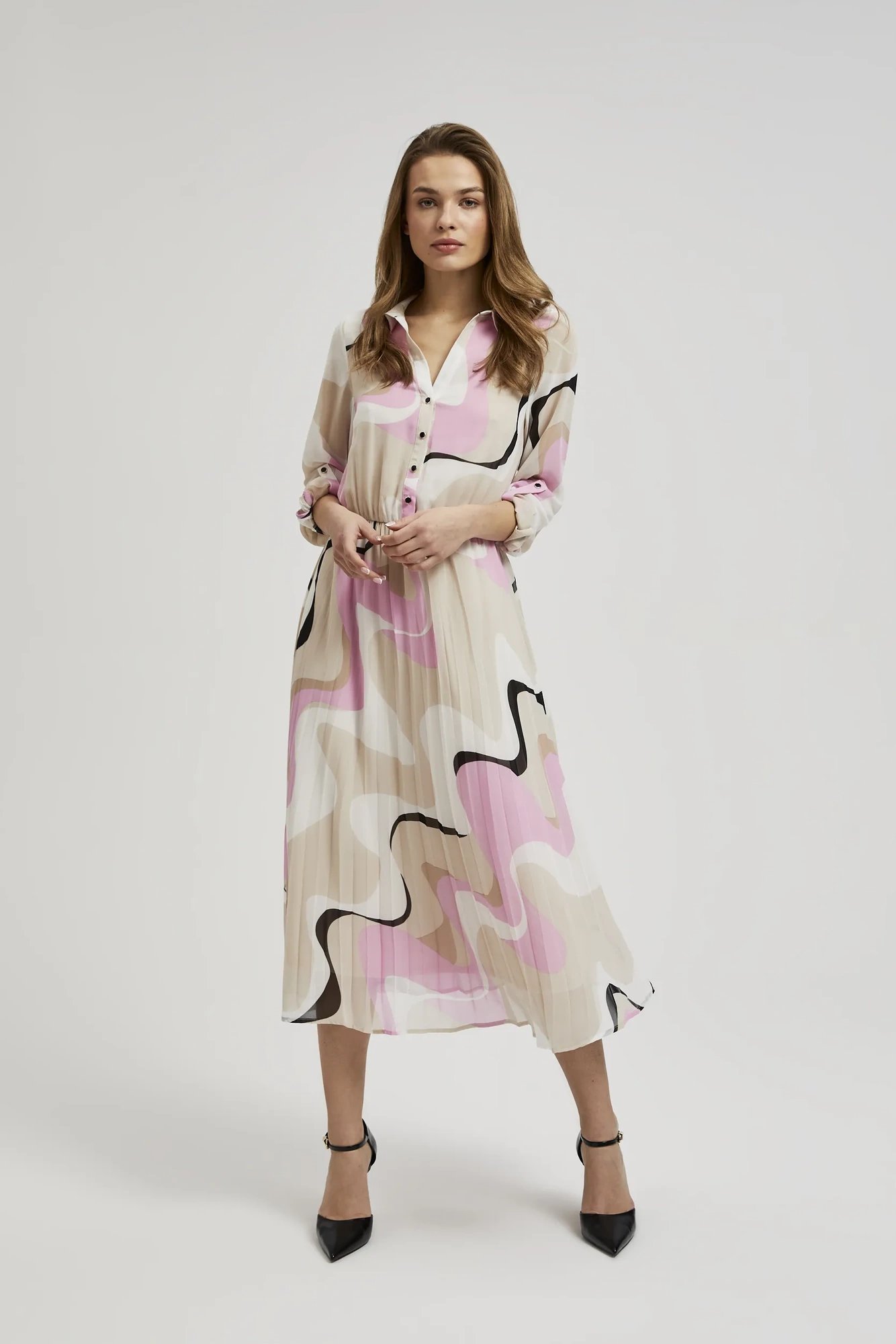 Marisse Women's Dress L-Su-4311 L.Beige