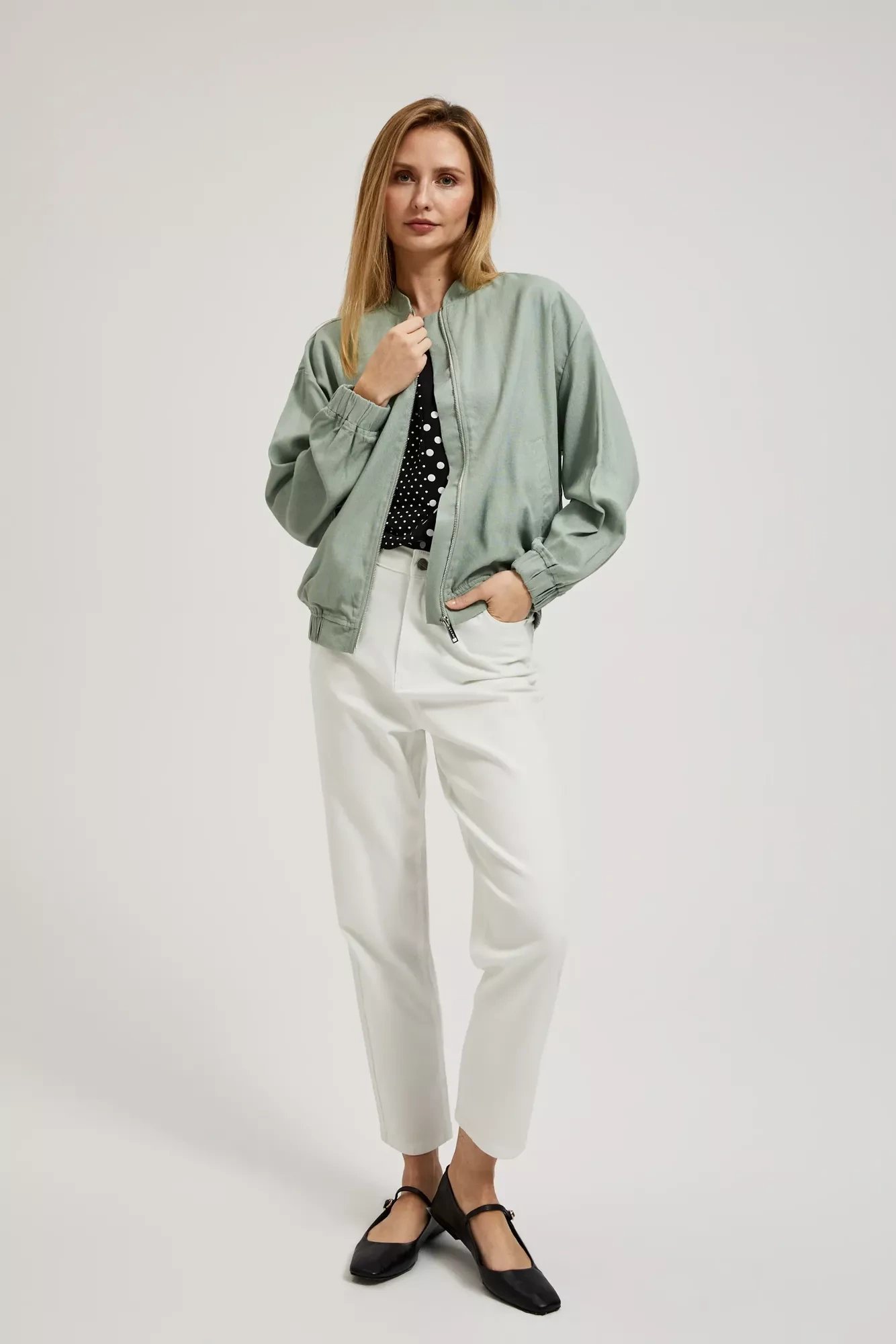 Marisse Women's Jacket L-Ku-4314 Olive