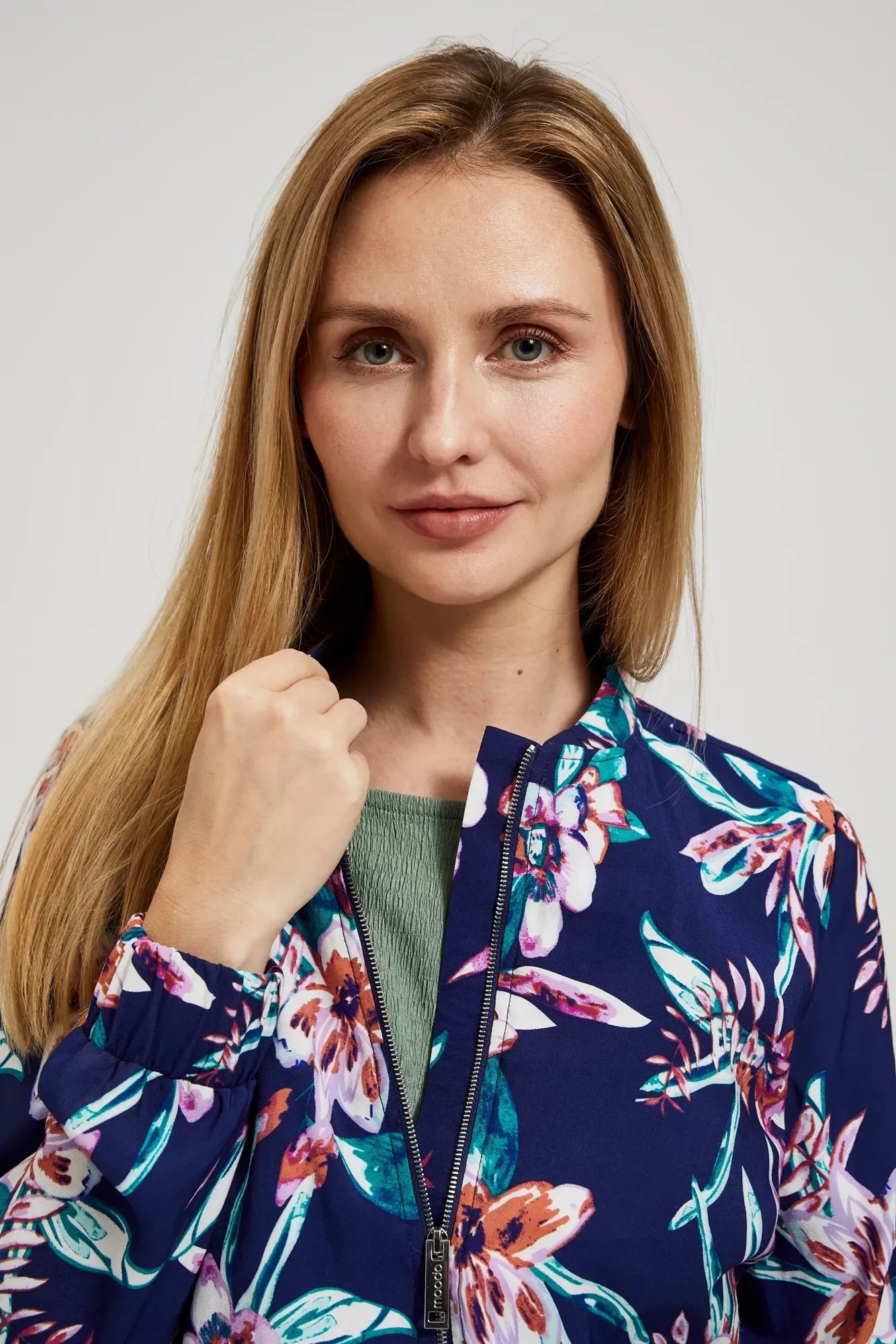 Marisse Women's Jacket L-Ku-4316 Navy