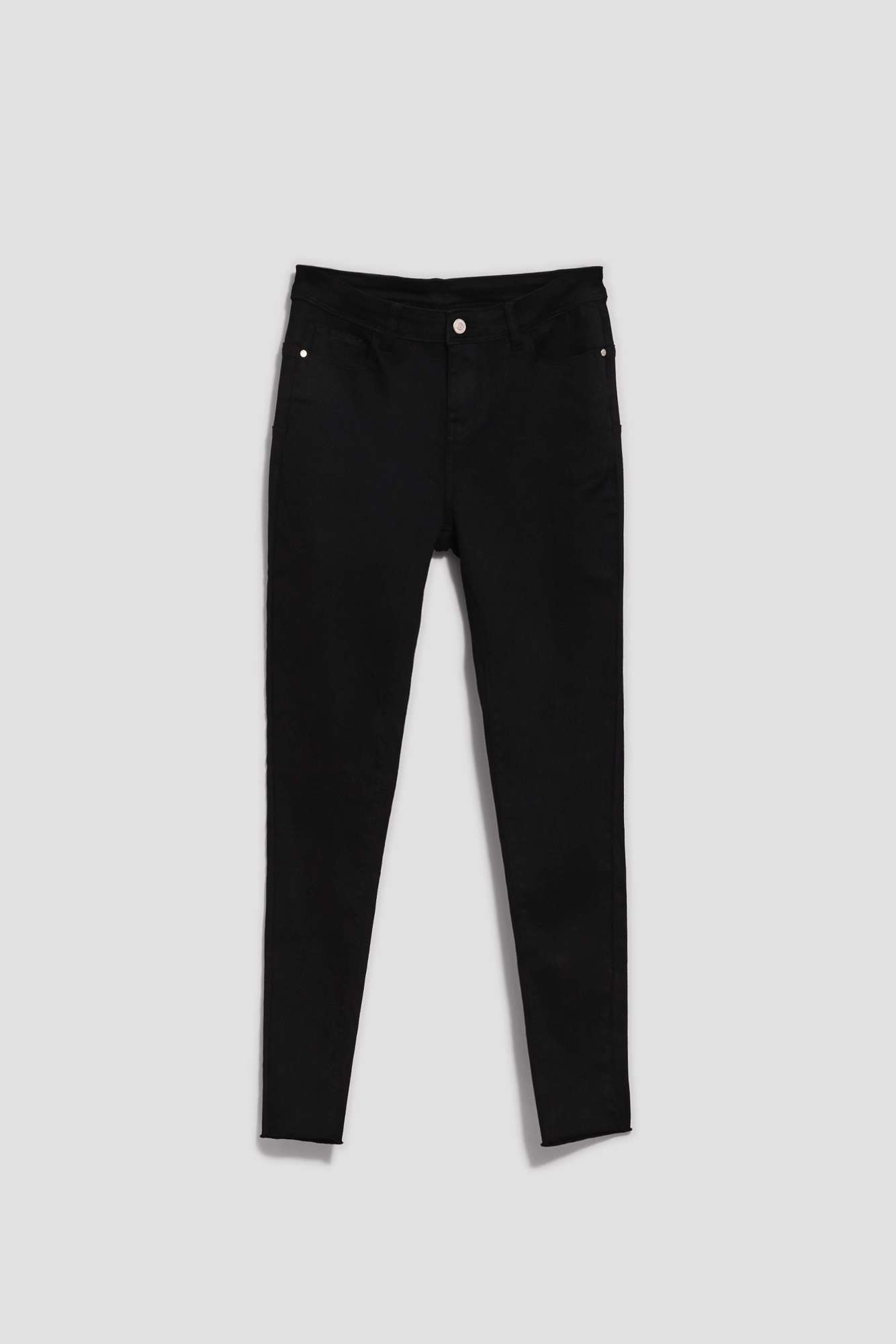 WOMEN'S JEANS L-JE-4018 BLACK
