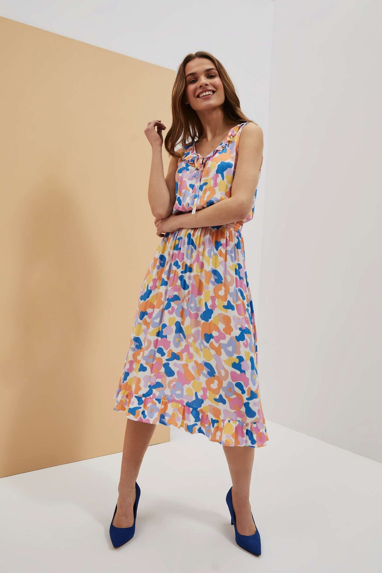 Marisse Women's Dress L-Su-4051 Off White
