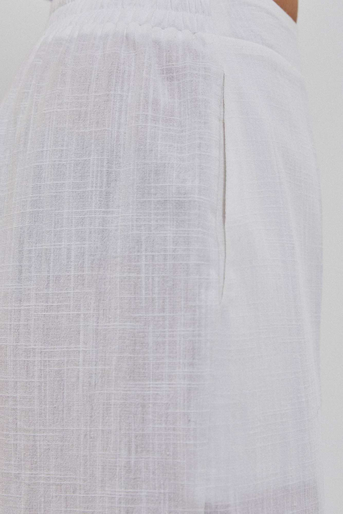 Marisse Women's Trousers L-Sp-4018 White
