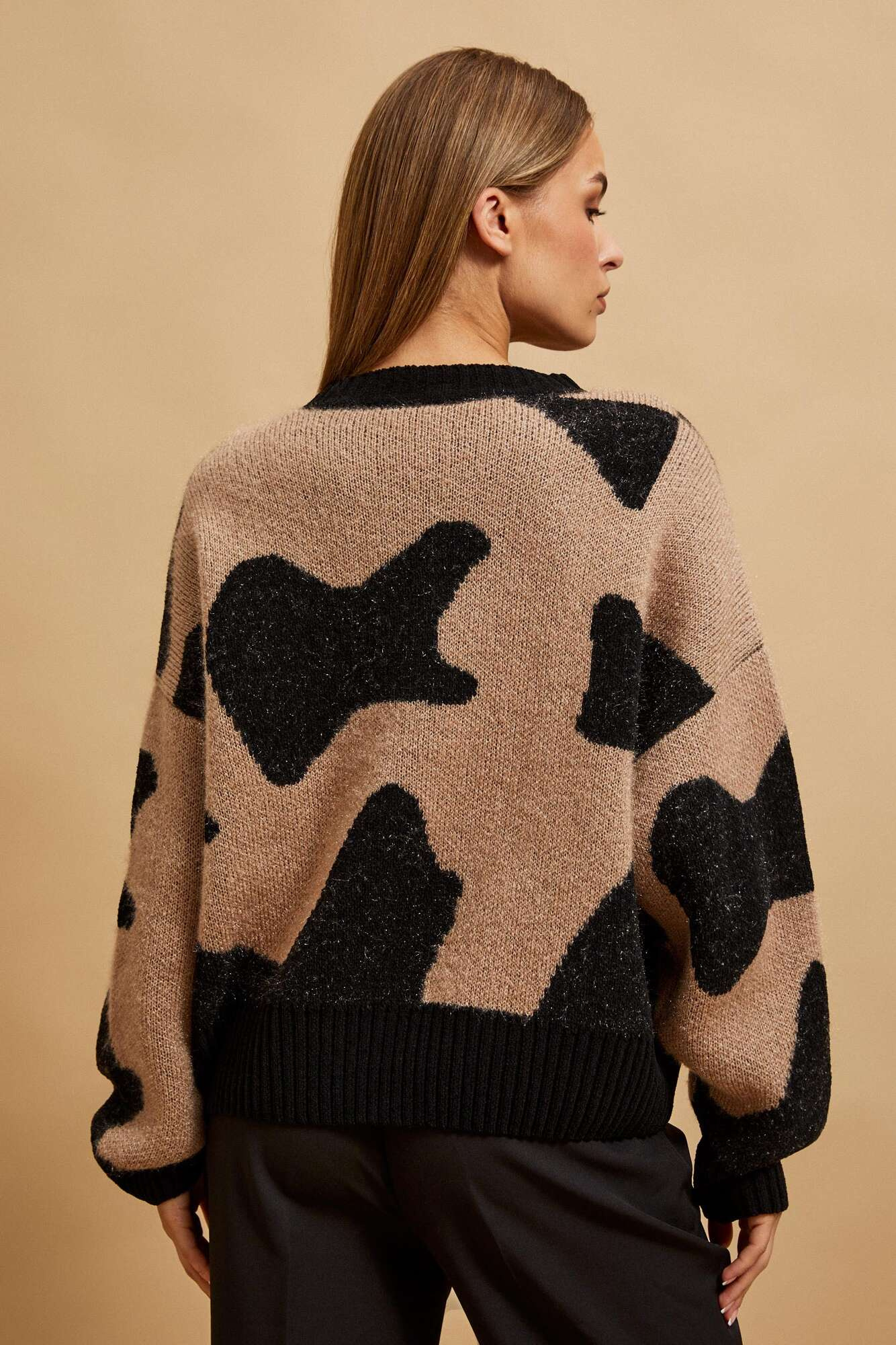 Marisse Patterned Sweater
