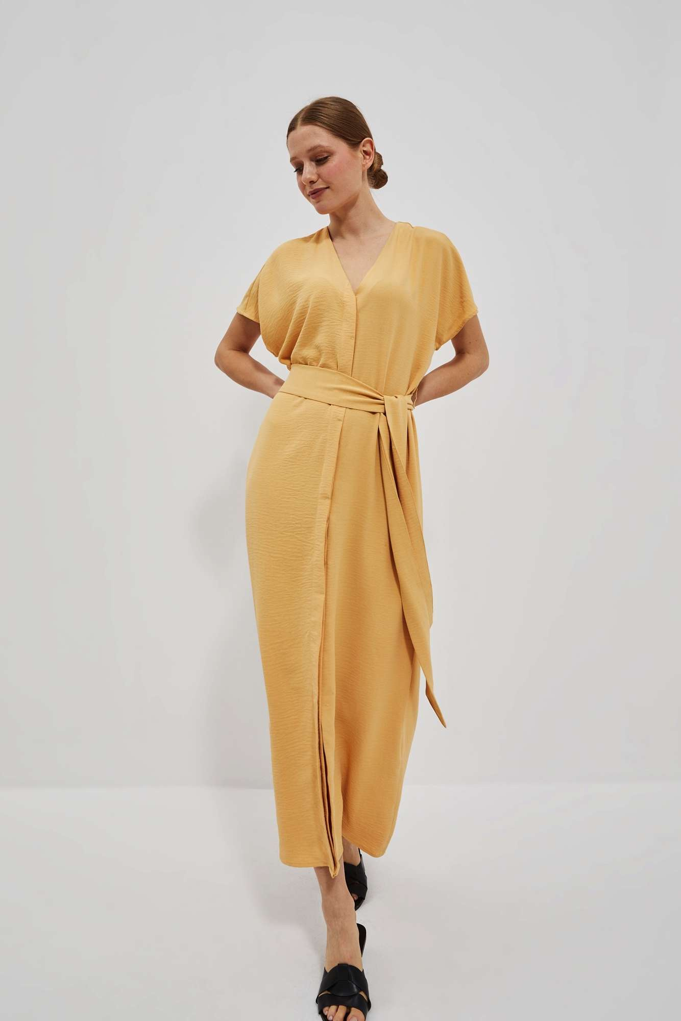 Marisse Women's Dress L-Su-4046 L.Honey