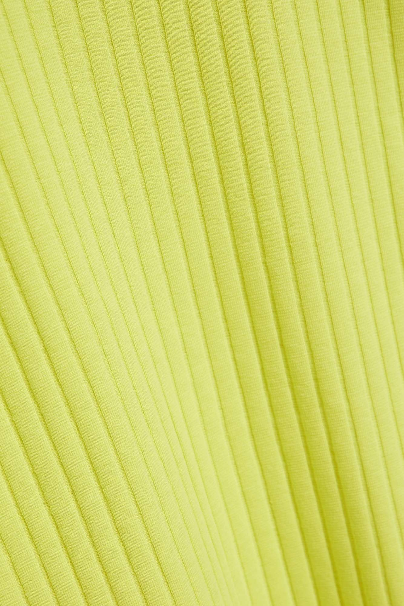 Ribbed turtleneck blouse