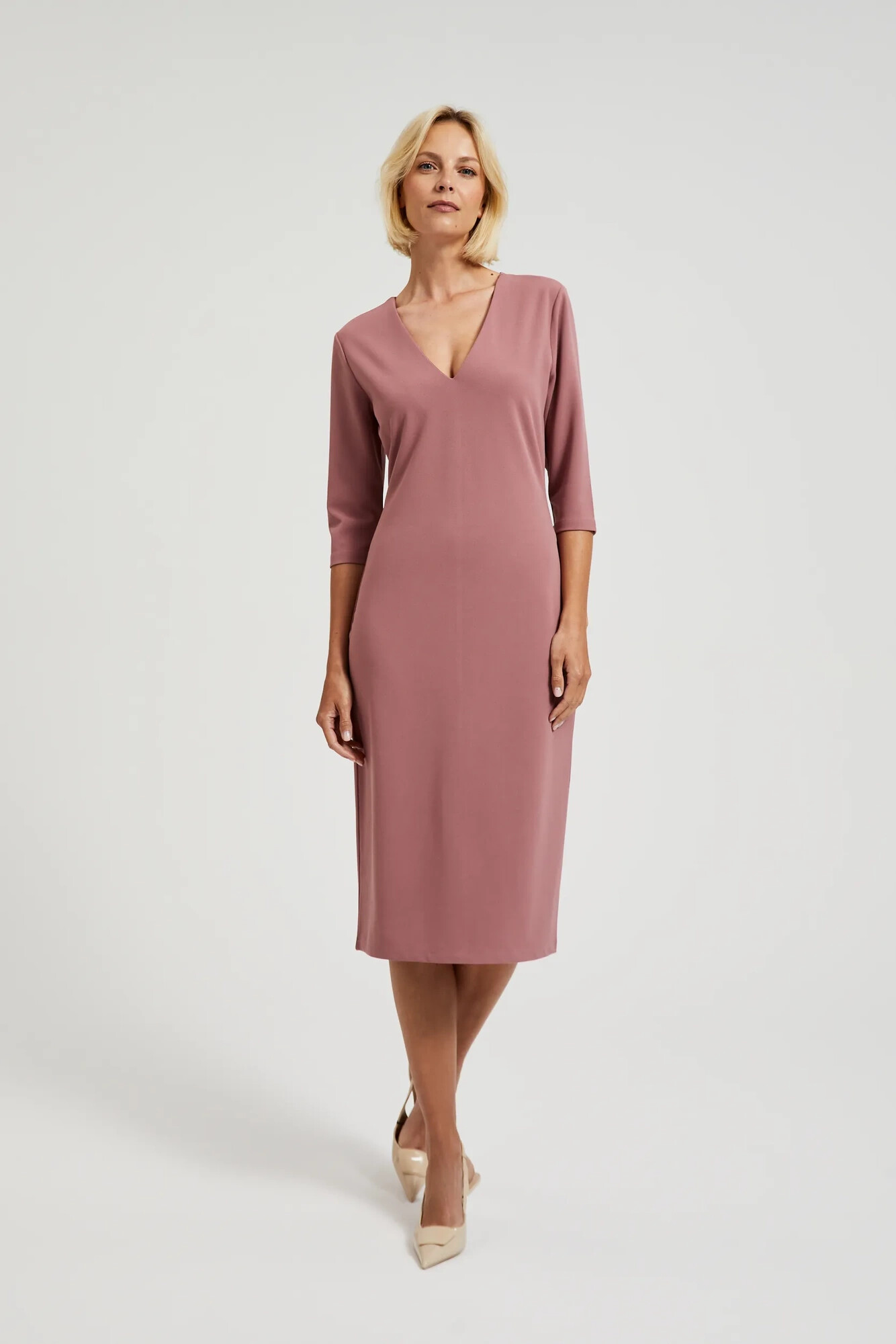 Marisse Women's Dress Z-Su-4508 Dusty Pink