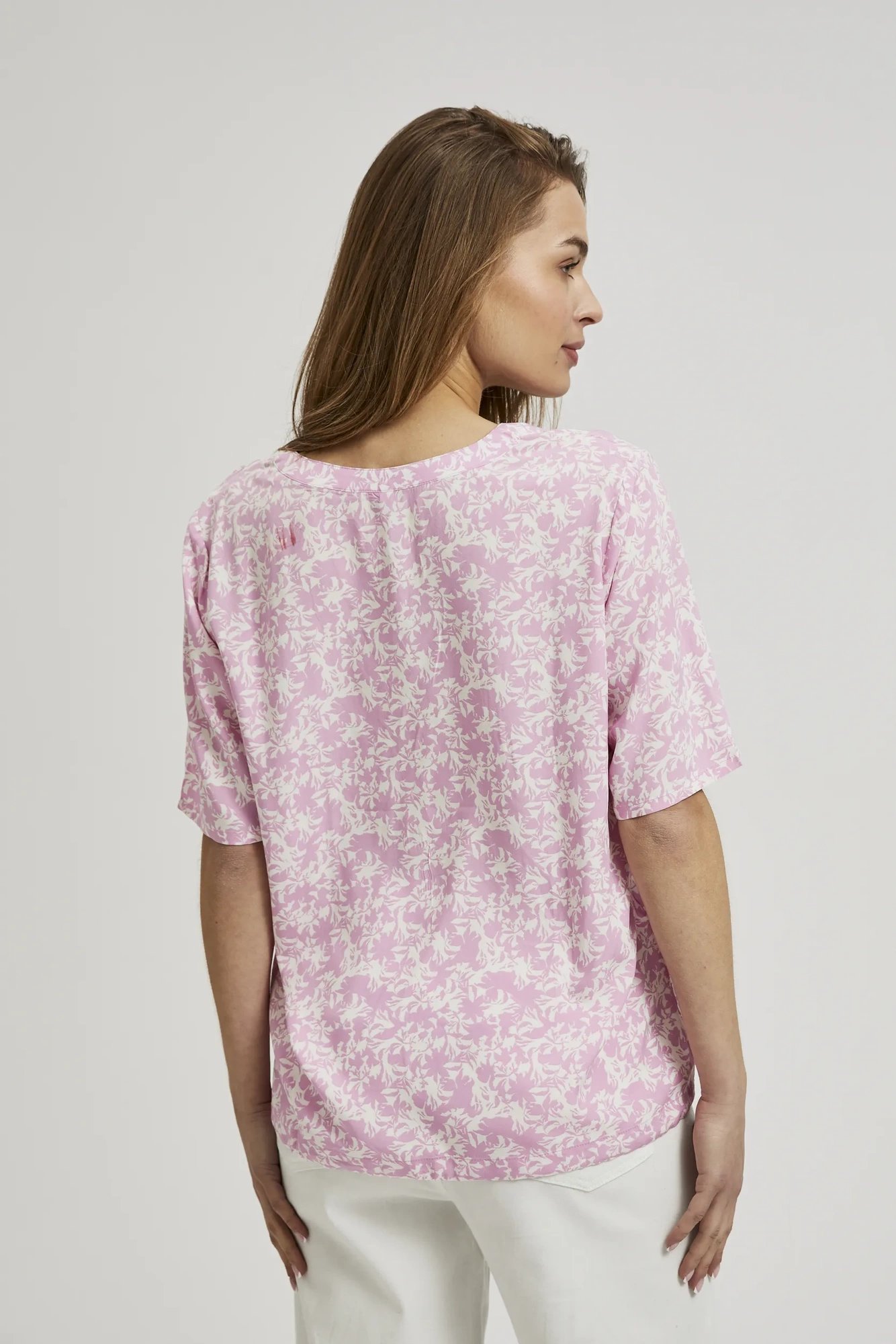 Women's shirt MOODO - dark pink