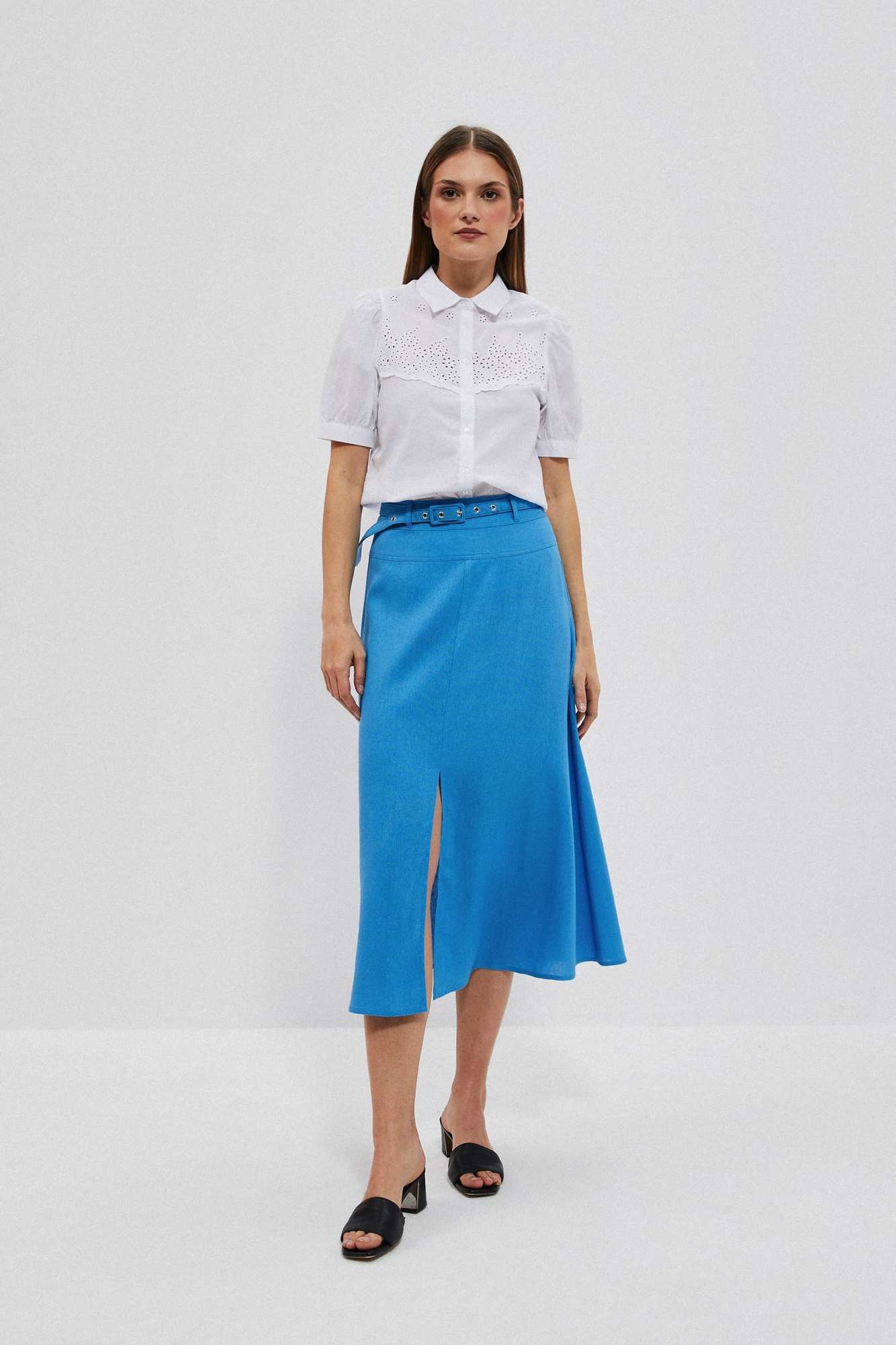 WOMEN'S SHIRT L-KO-4040 WHITE