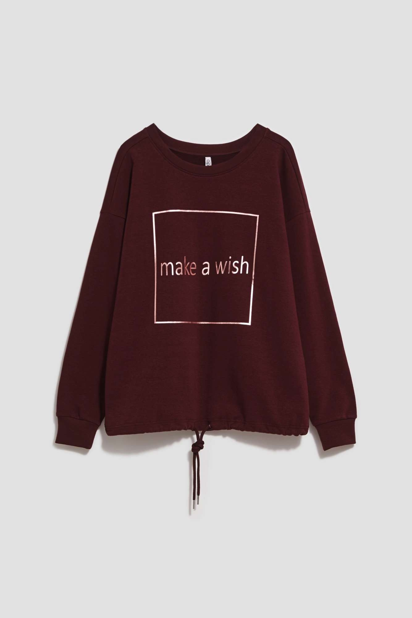 Simple sweatshirt with print