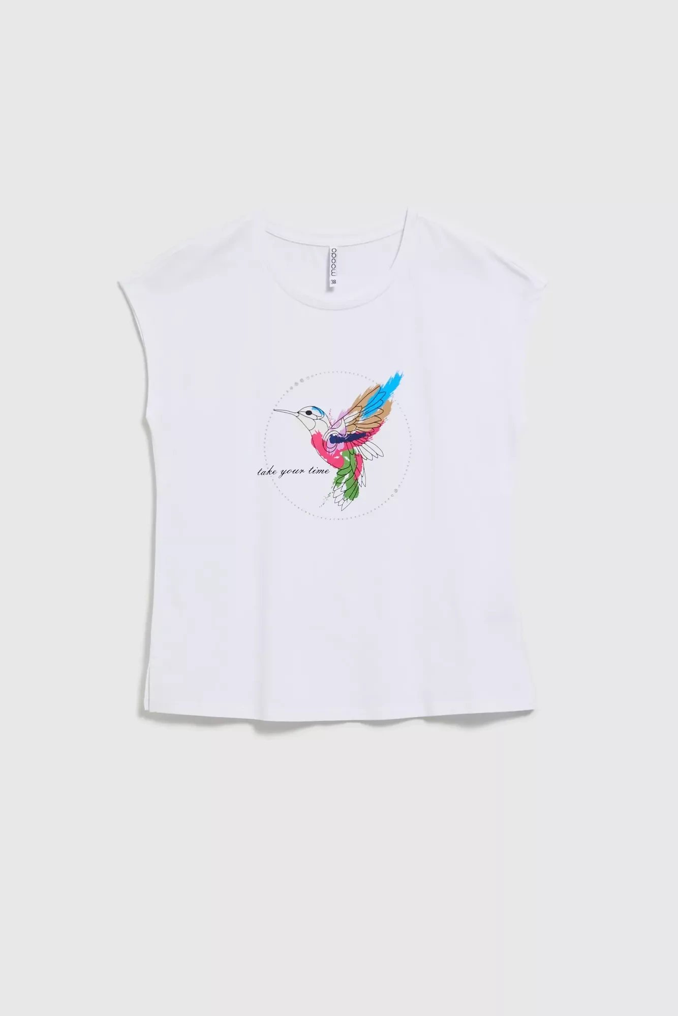 Women&#039;s T-shirt MOODO - white