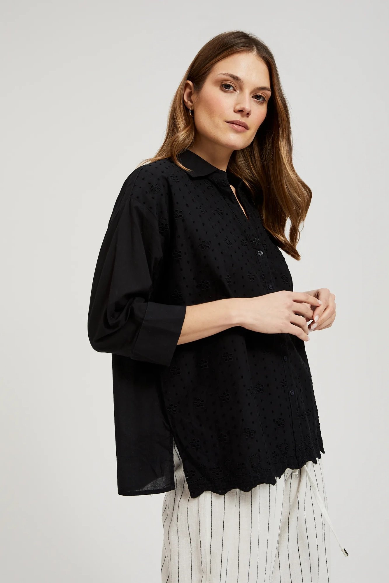 Women's shirt MOODO - black