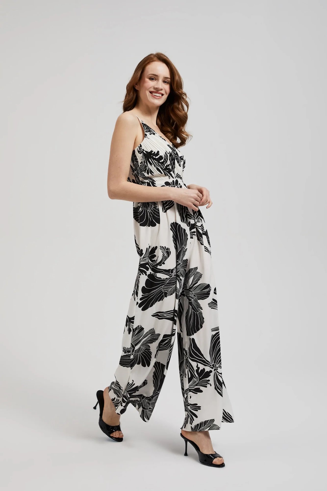 Marisse Women's Dress L-Su-4323 Black_White