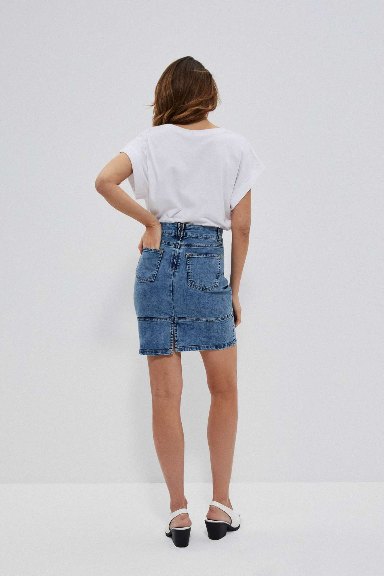 Denim skirt