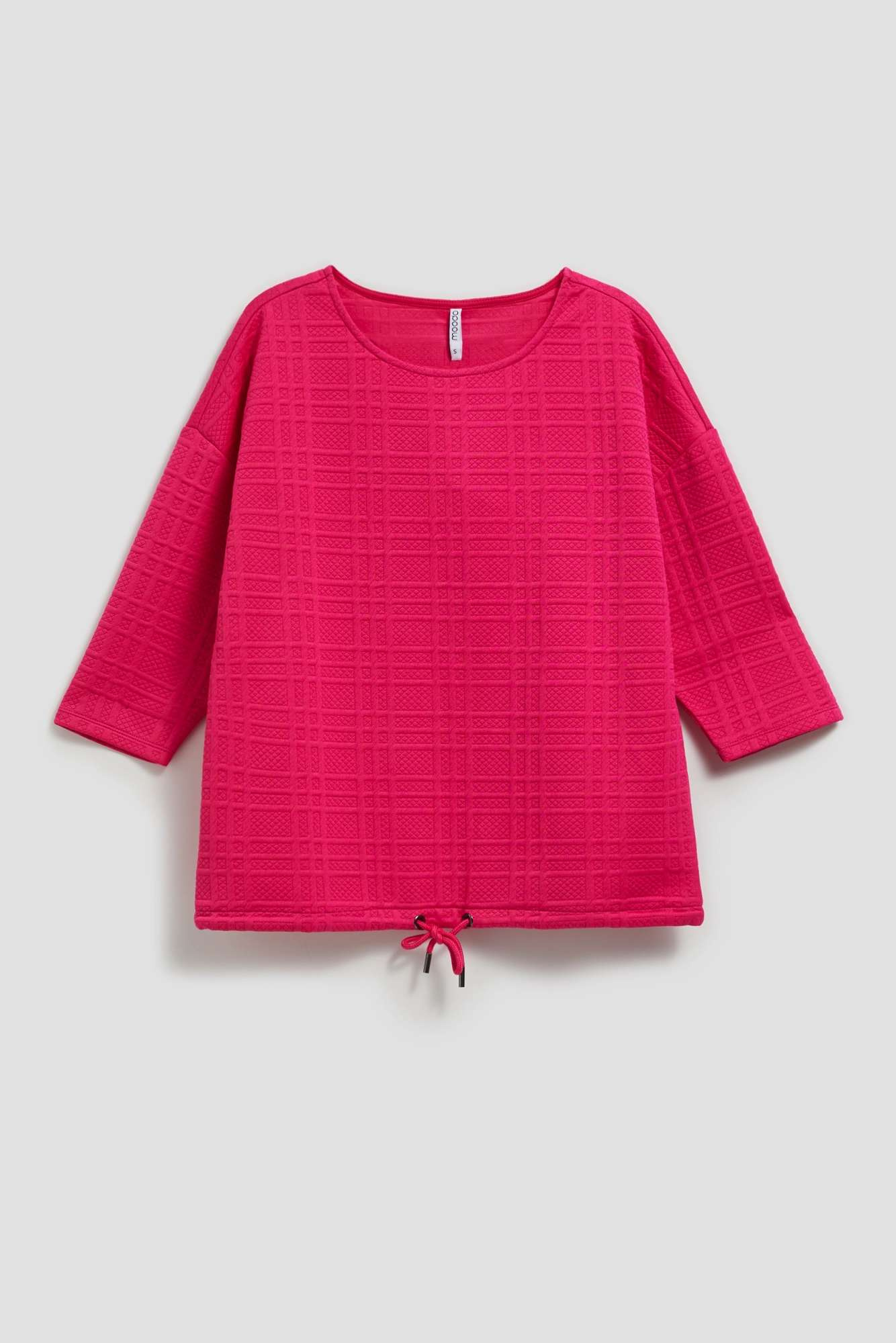 3/4 sleeve sweatshirt