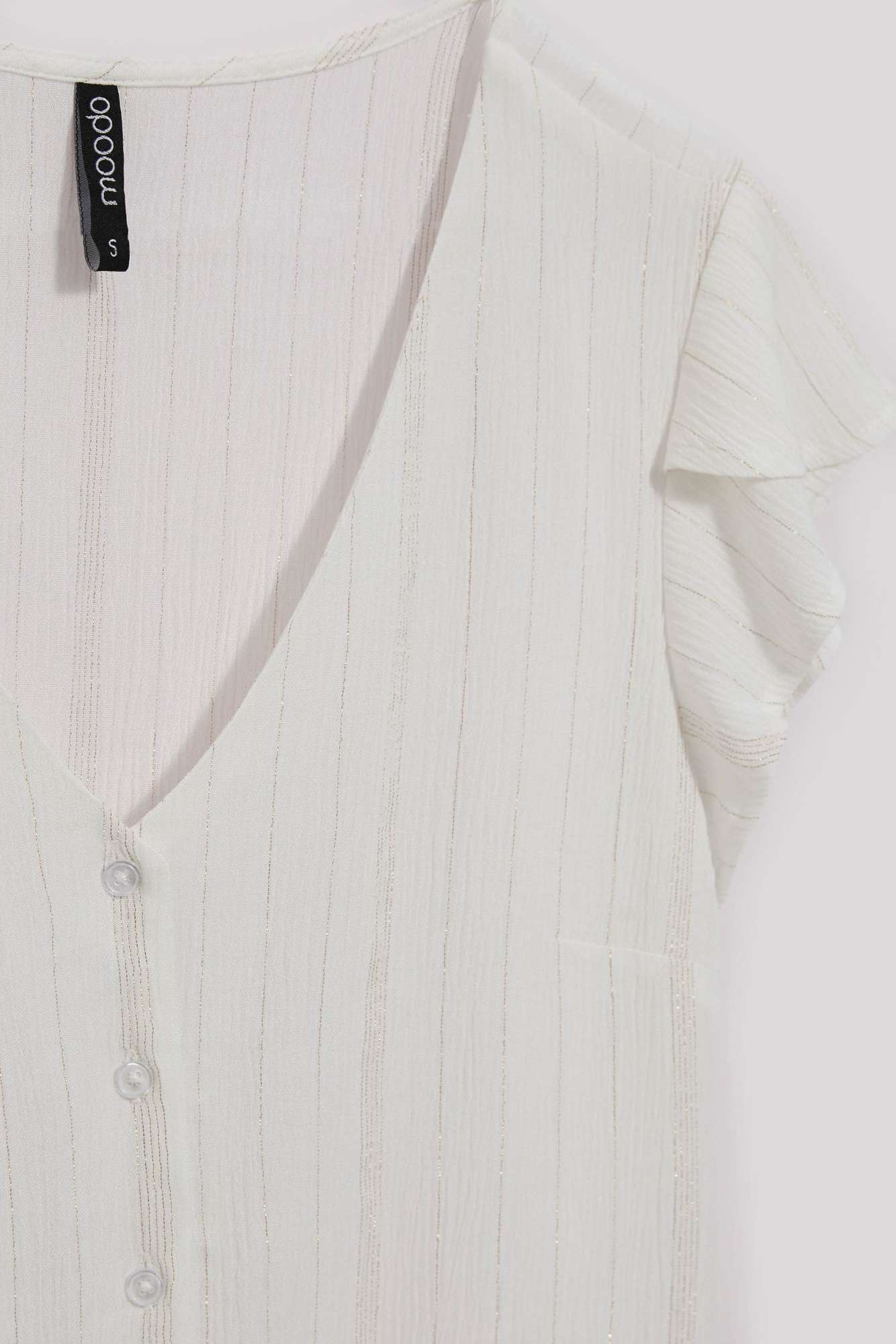 WOMEN'S SHIRT L-KO-4048 OFF WHITE