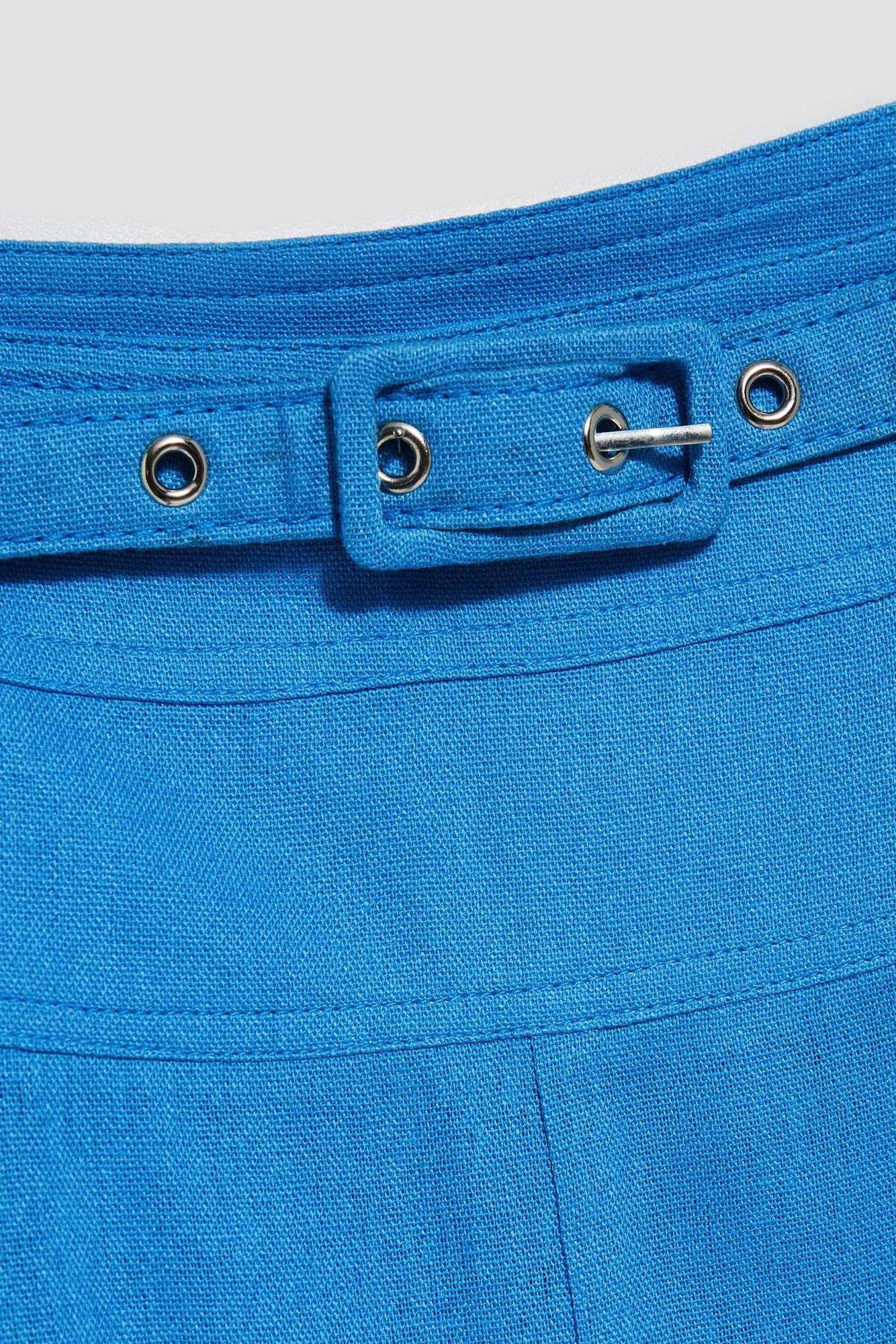 WOMEN&#039;S SKIRT L-SC-4020 FRESH BLUE