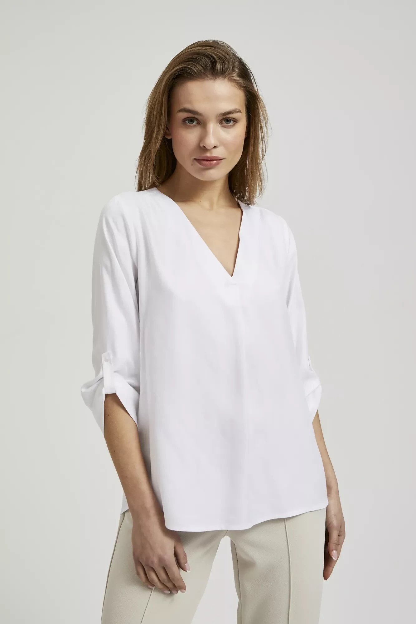 Women's blouse MOODO - white