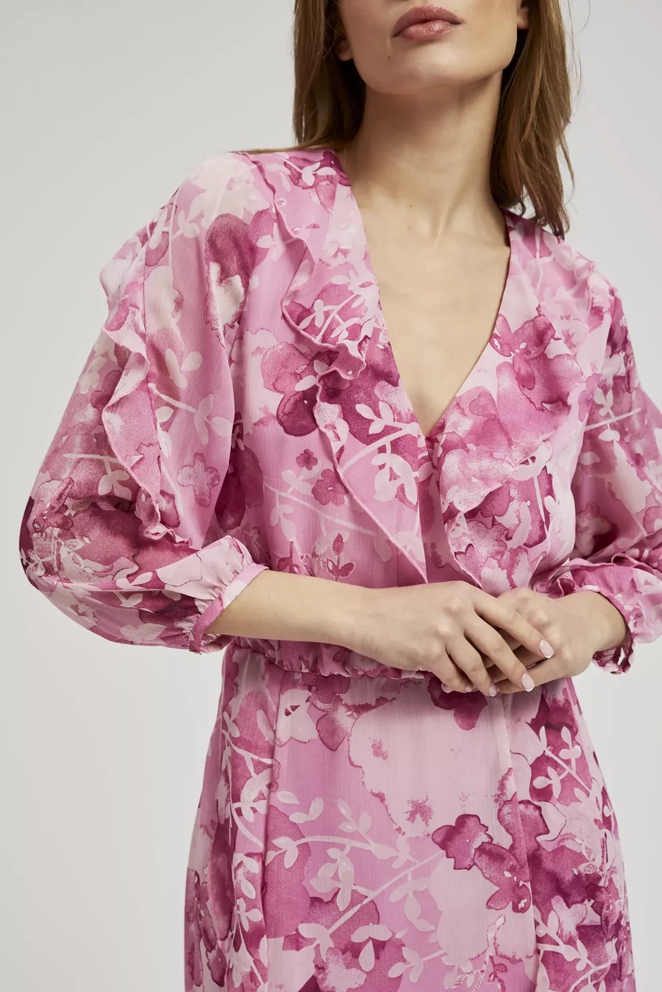 Marisse Women's Dress L-Su-4312 D.Pink
