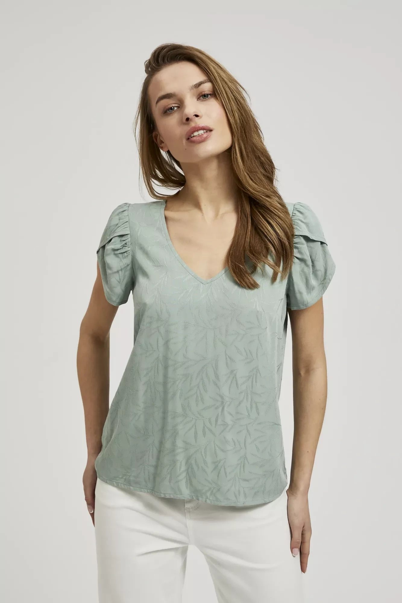 Women's blouse MOODO - olive