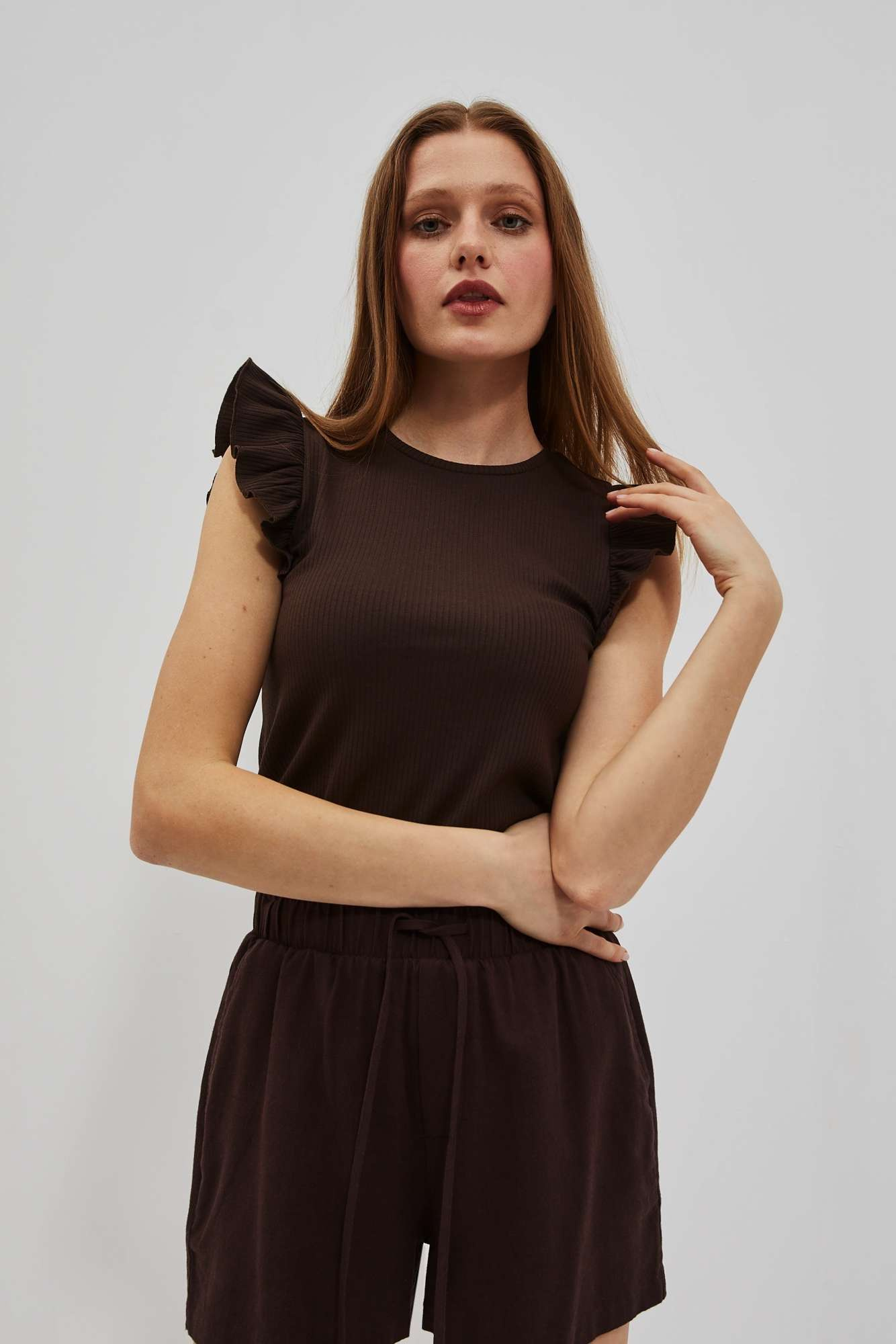 WOMEN'S TOP L-TS-4071 D.DUB