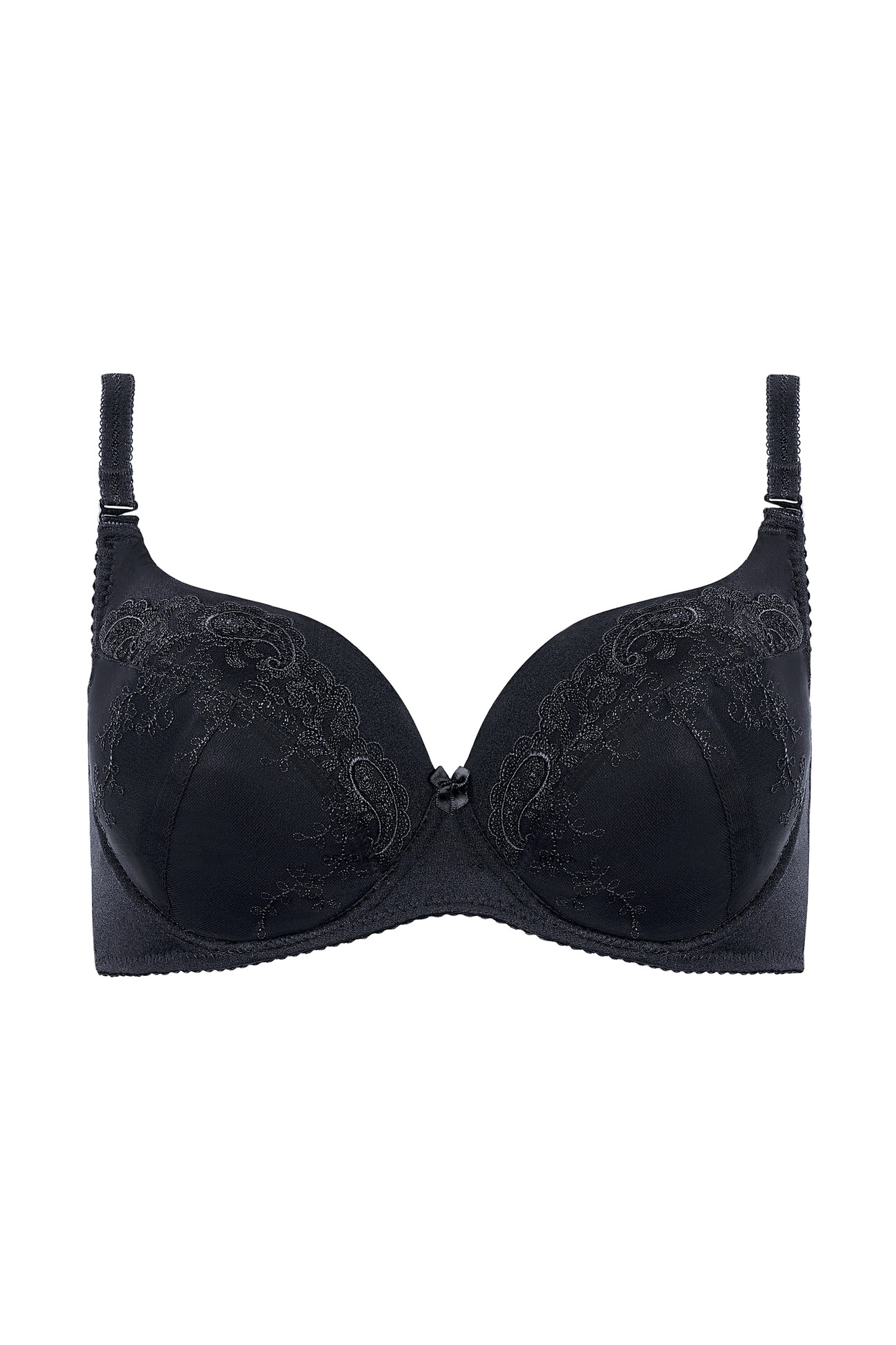 Sutien negru cu dantelă