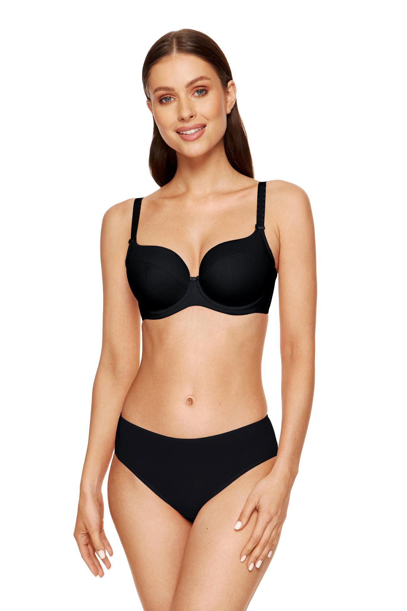 Gorteks Anna Classic Padded Bra Black