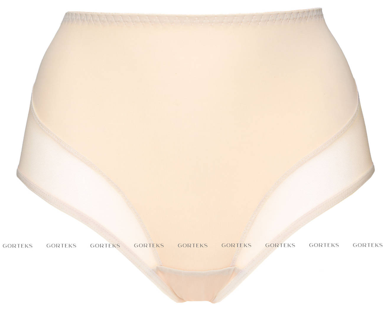 Chiloți bej cu talie înaltă