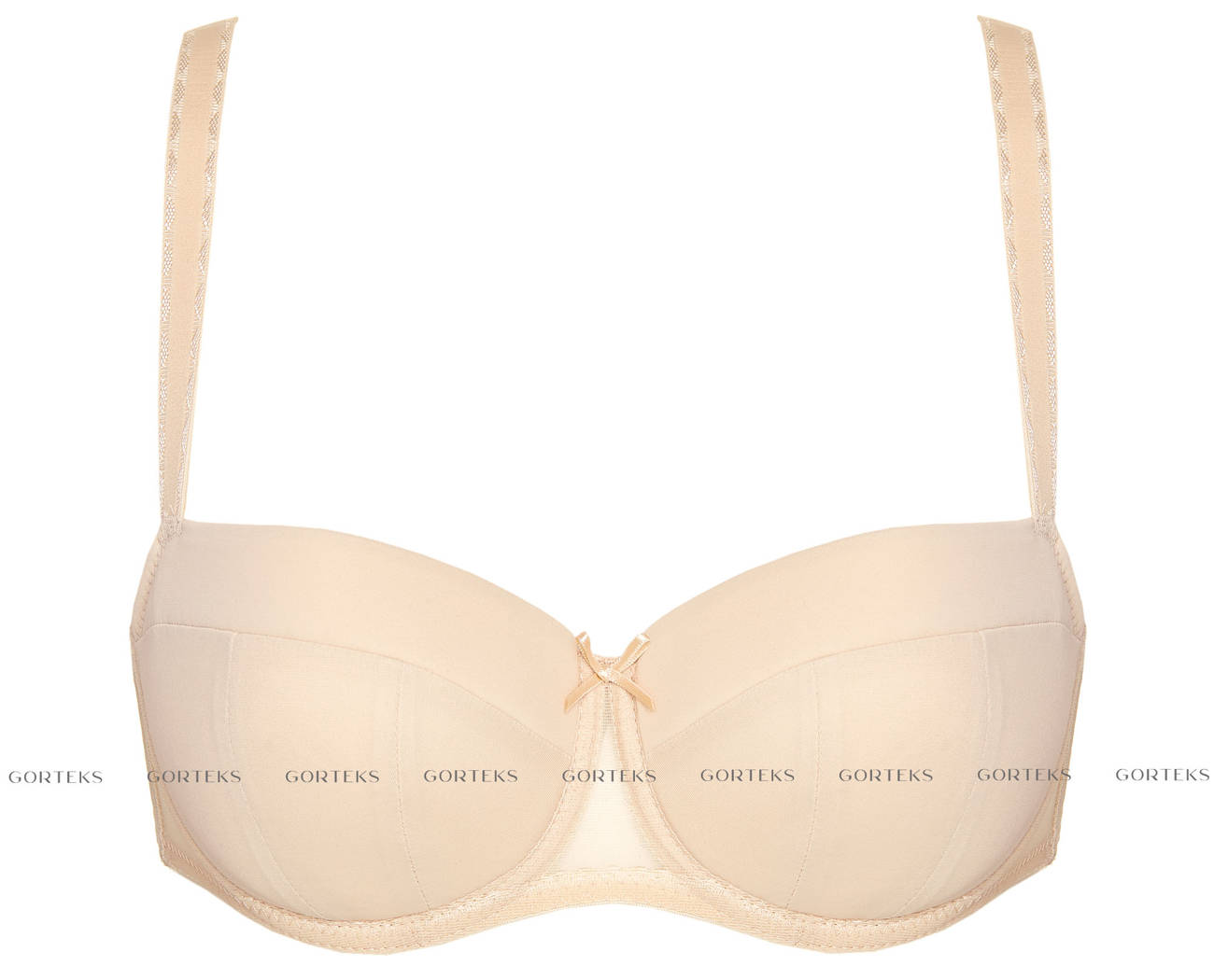 Sutien bej cu armătură