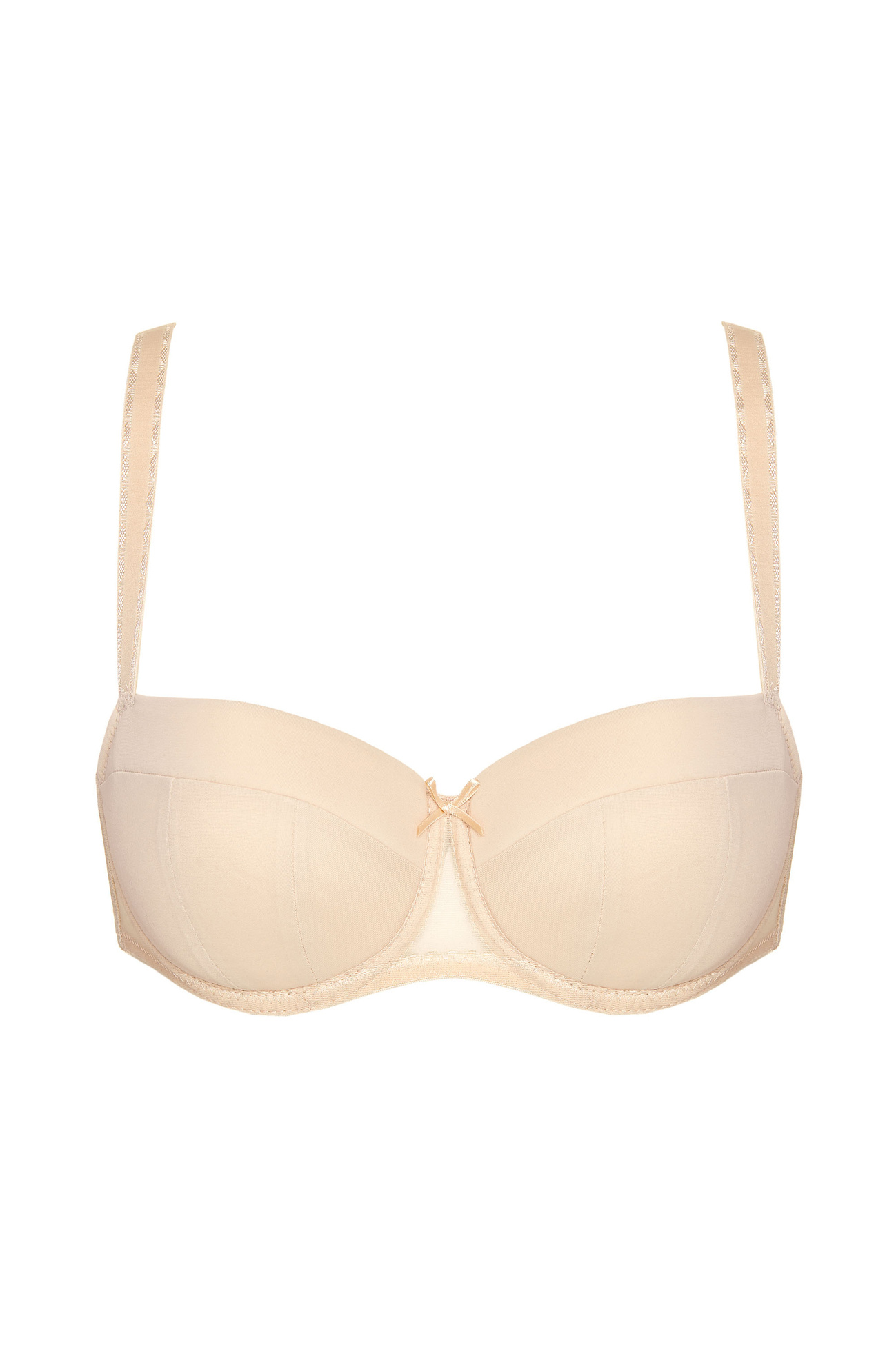 Sutien bej cu armătură