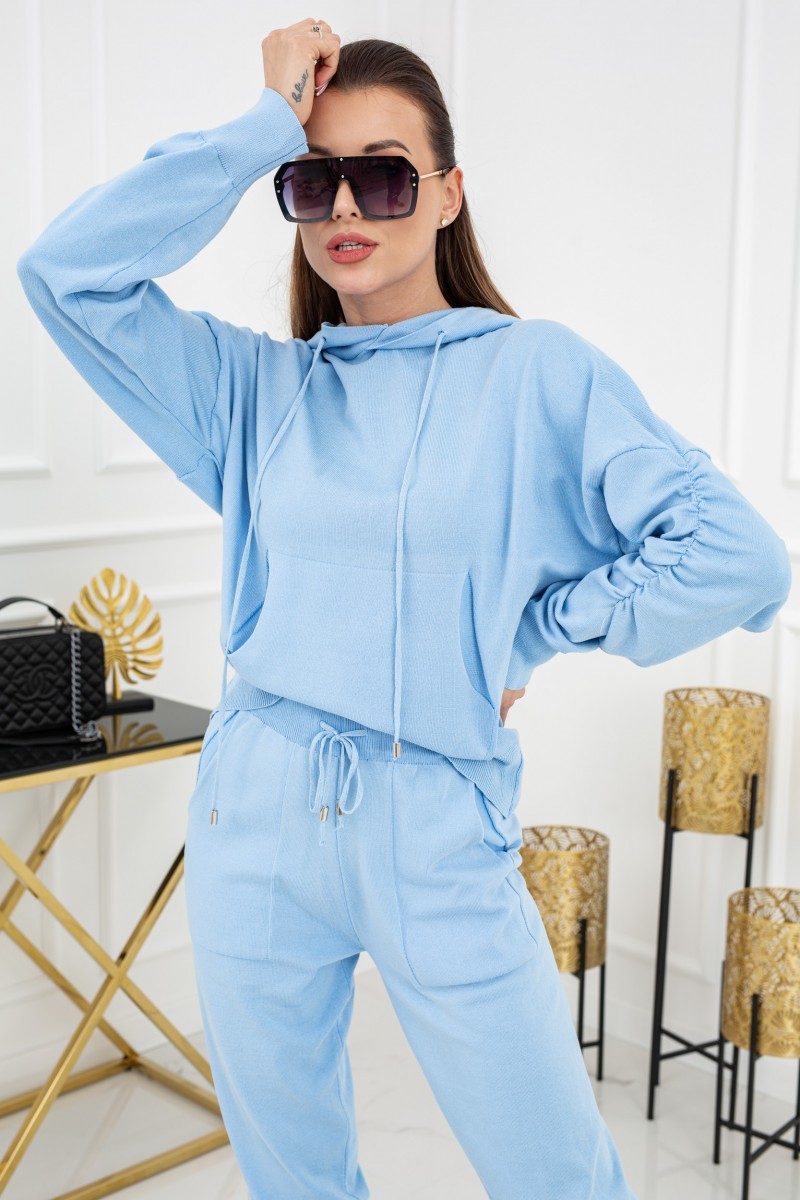 Knitted set Roxy PU1122 Baby Blue Baby Blue