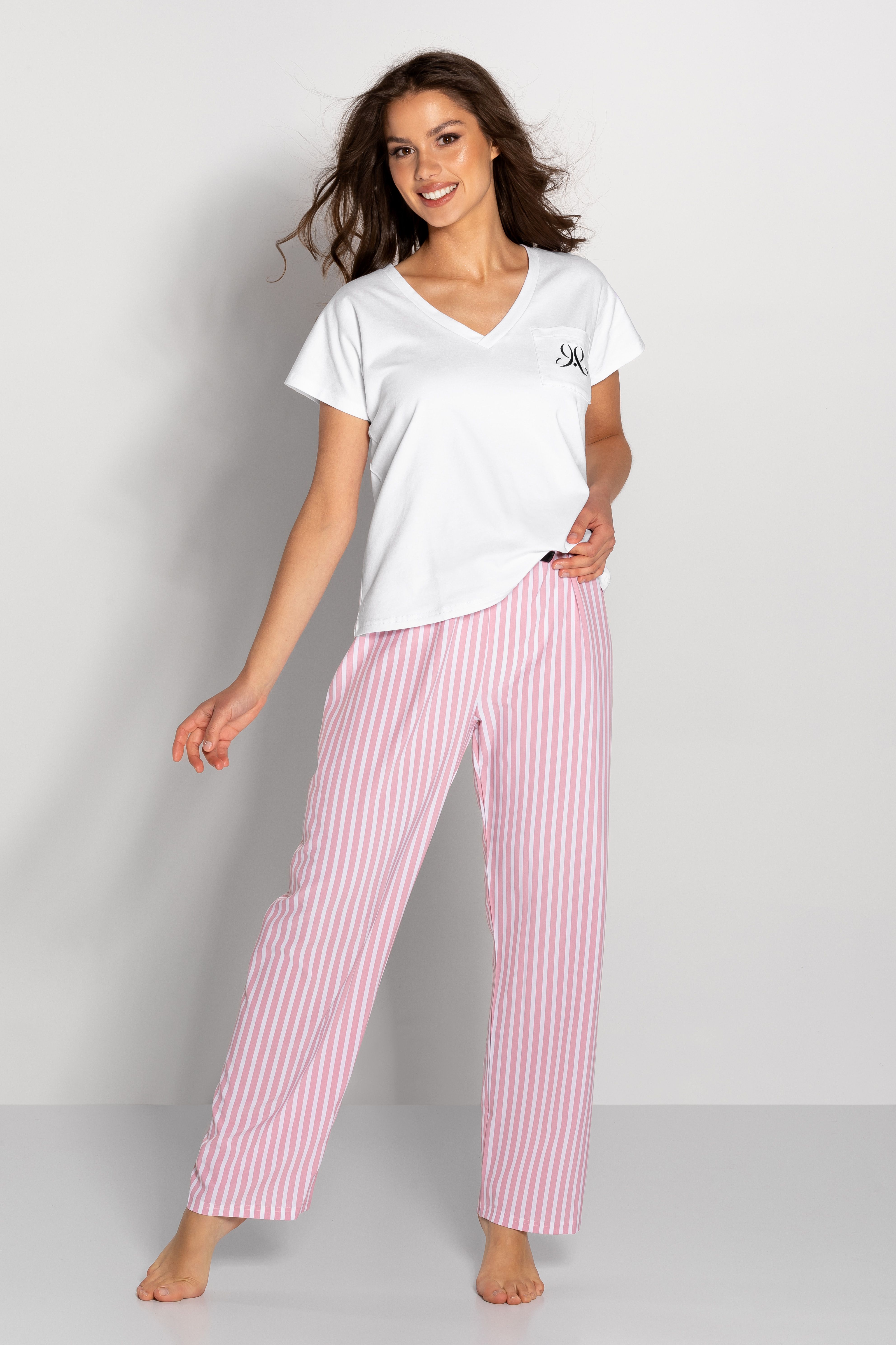 White-pink pyjamas Jennifer