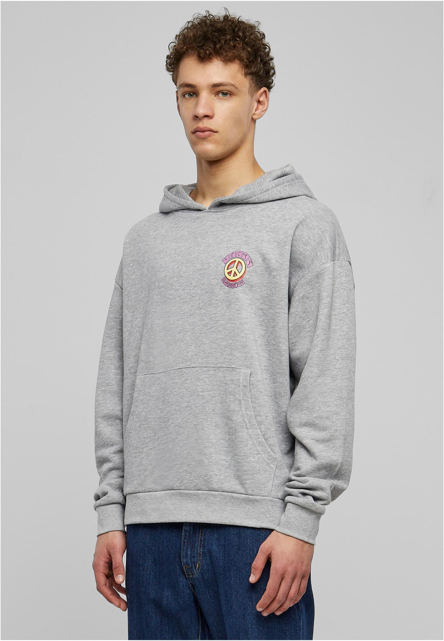 Big Peace Hoody Grey