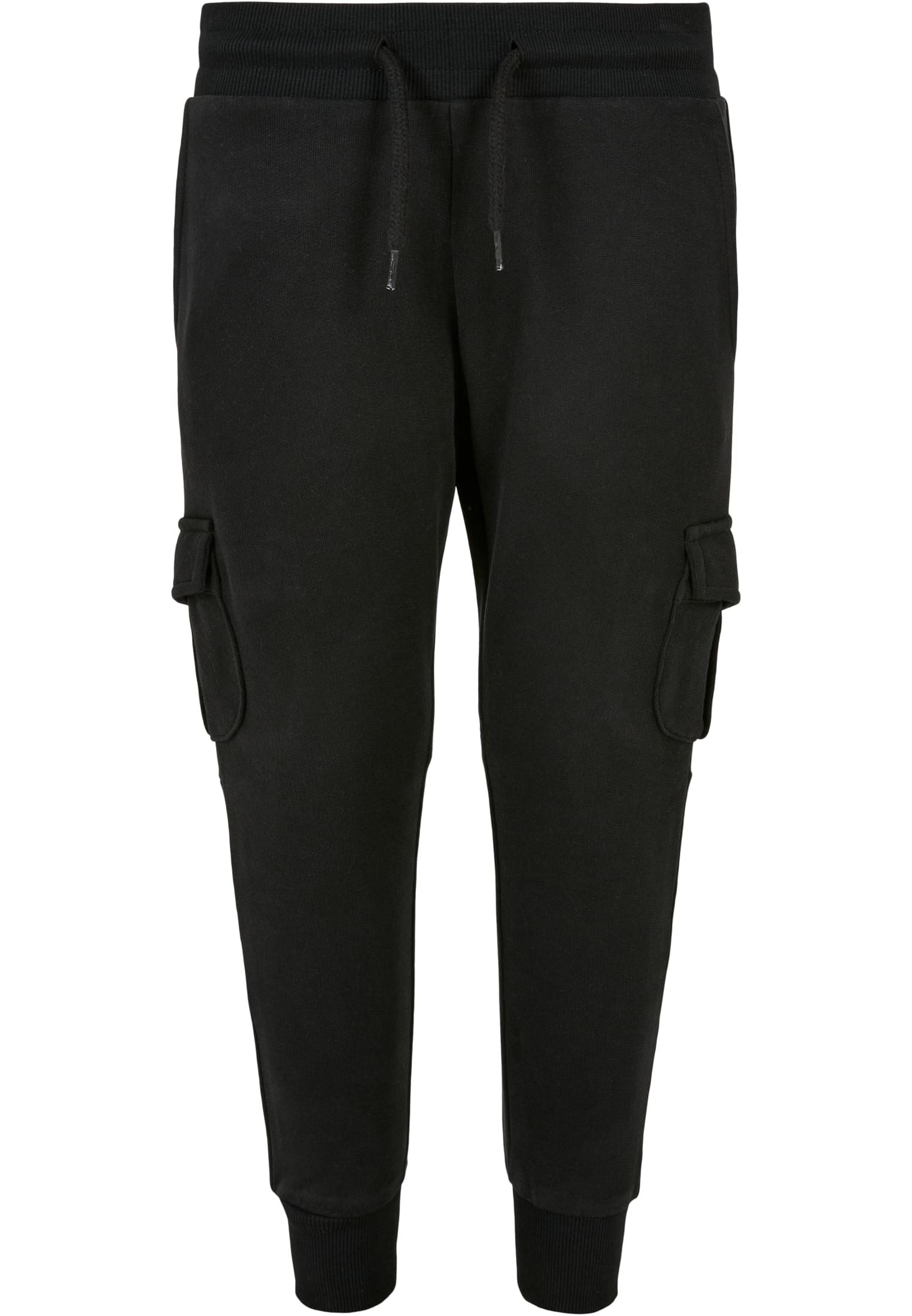 Fitted Cargo Boys&#039; Sweatpants - Black