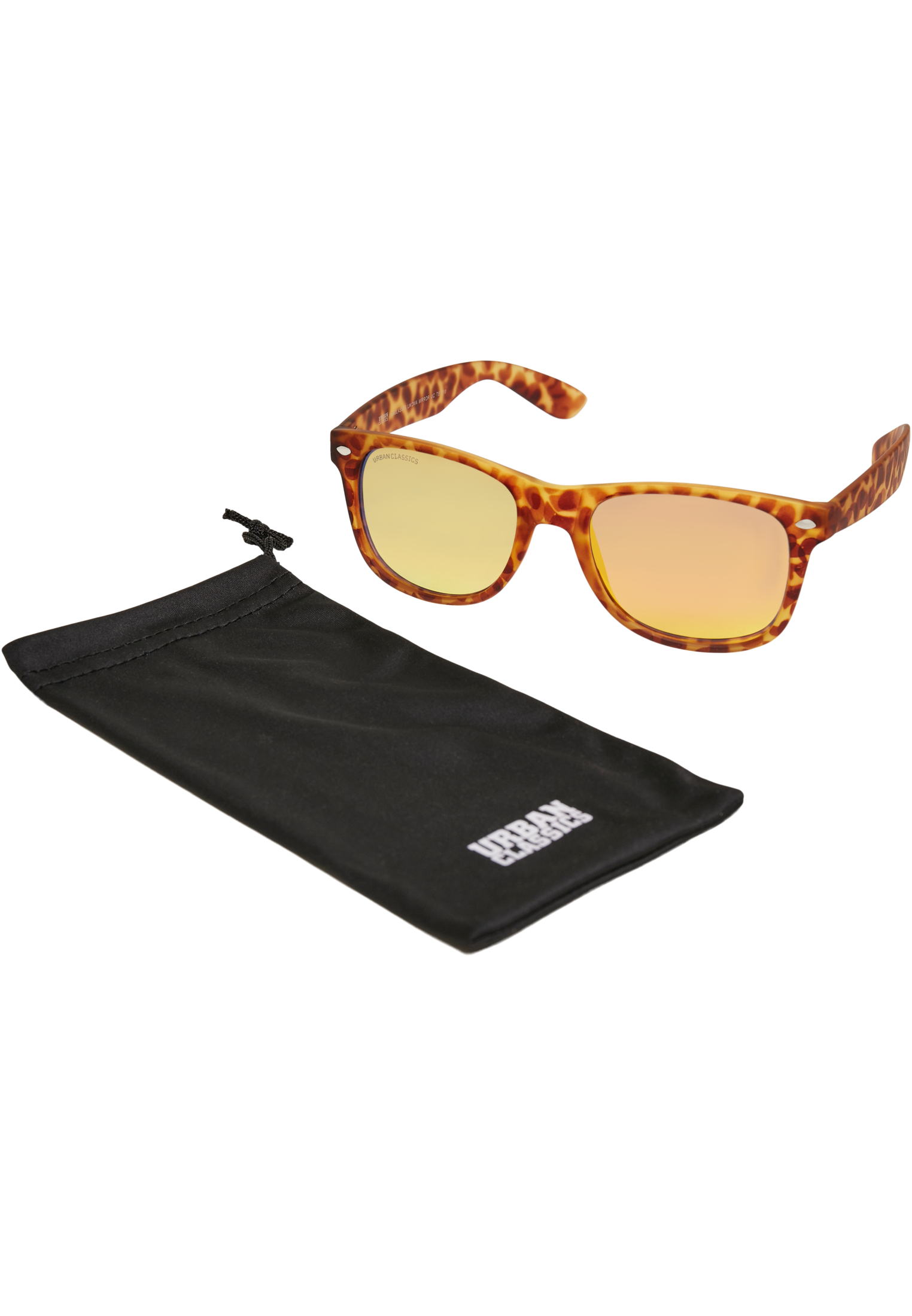 Фото - Сонцезахисні окуляри Urban Classics Sunglasses Likoma Mirror UC brown leo/orange 